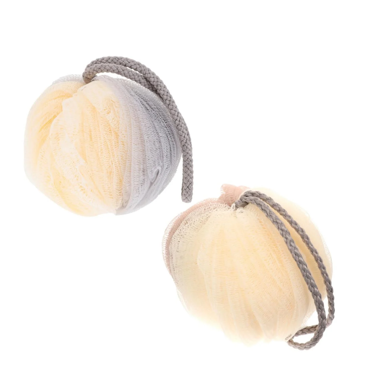 Beavorty 3 Set Di Spugna Da Bagno Feeling Bath Puff Facile Da Usare Per Il Corpo Gel Doccia O Applicazione Di Sapone 2 Pezzi * 3