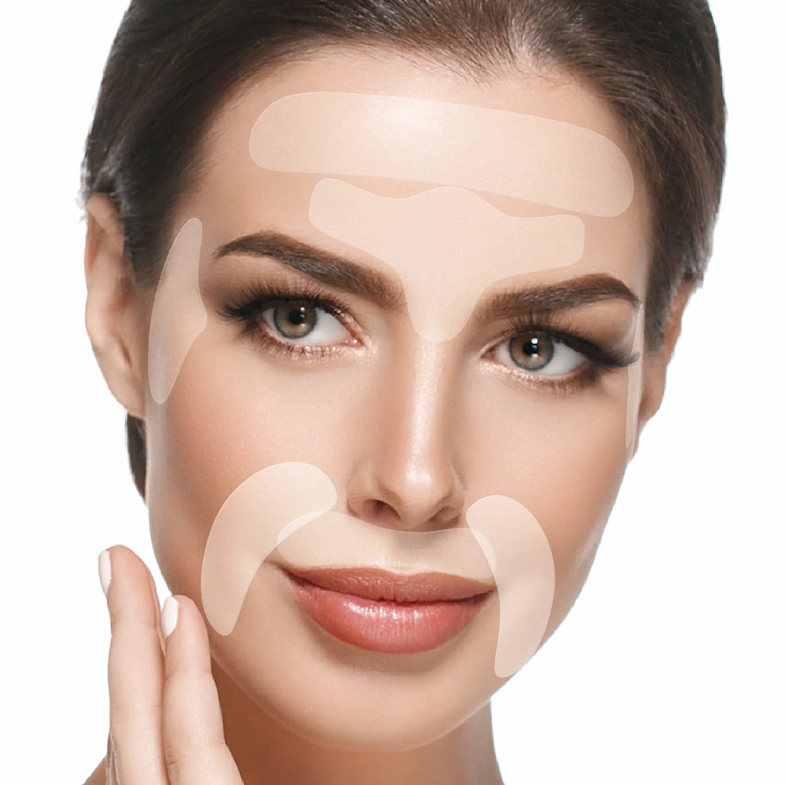 Cerotti per le rughe del viso - Cuscinetti per la cura della pelle per levigare e idratare occhi, bocca, fronte - Trattamento antirughe naturale e notturno - Prevenzione riduzione e Antietá