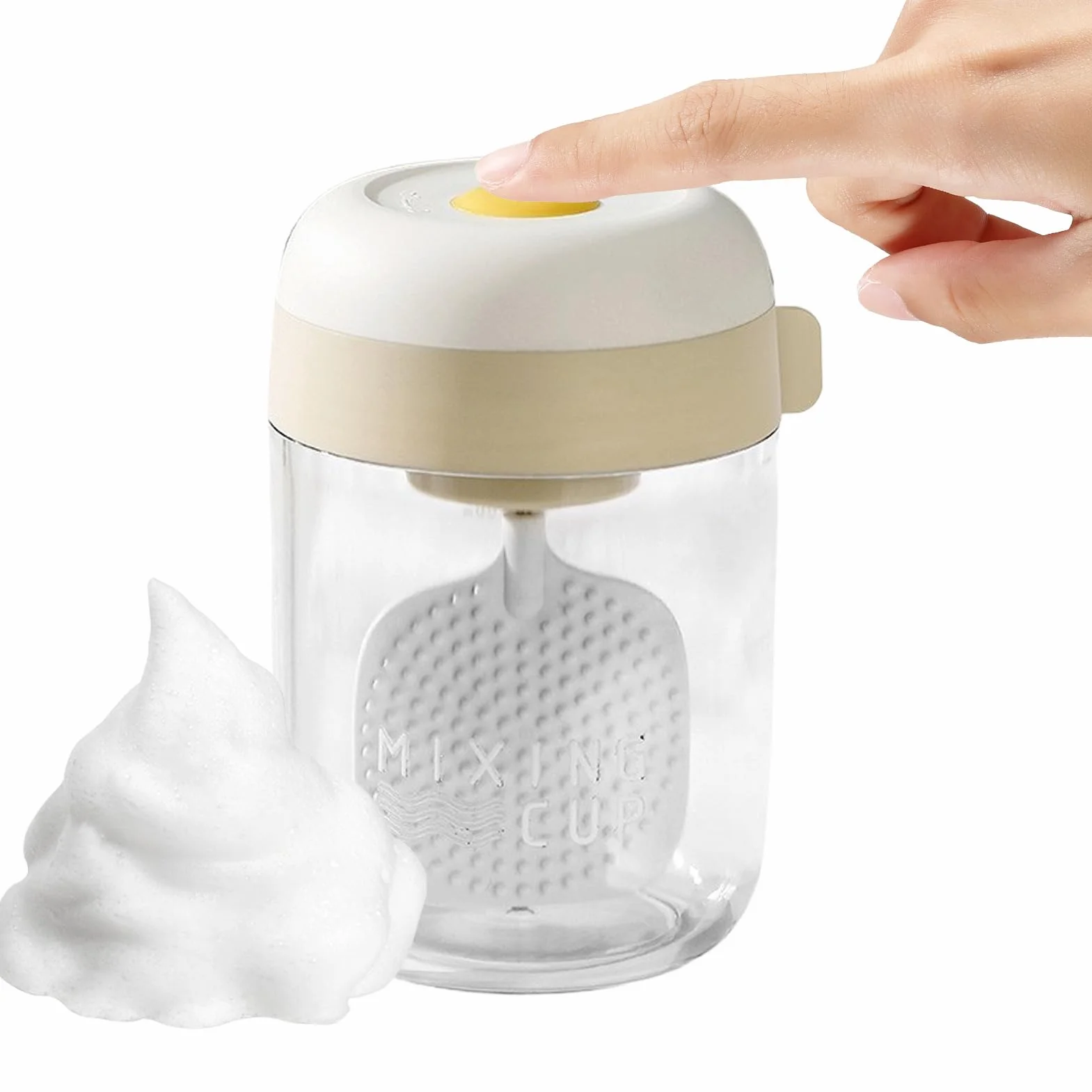 Schiuma per capelli, detergente elettrico per il viso | Bottiglia di schiuma ricaricabile elettrica per la cura della pelle, la pulizia, il gel doccia, la rimozione del trucco e la casa