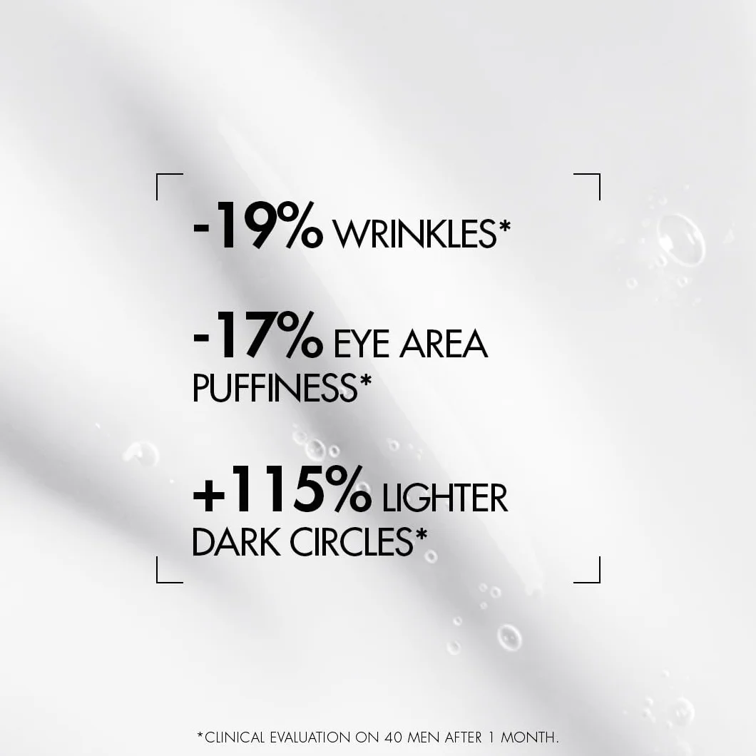BIOTHERM HOMME Force Supreme Eye Serum, Siero Occhi Anti-Età per Uomo, Per Pelli Mature, Azione Tonificante, 15 ml