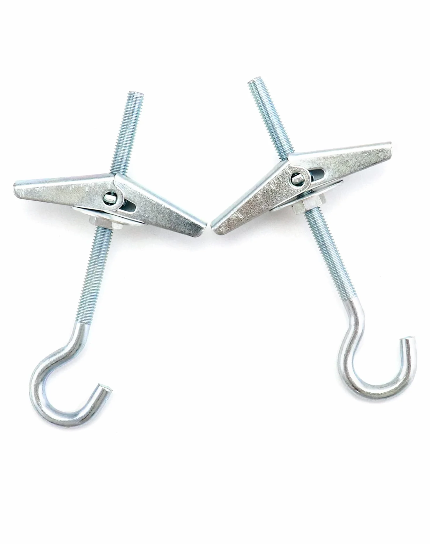Tasselli A Molla Con Gancio M5x90mm Acciaio Al Carbonio 12 Pezzi