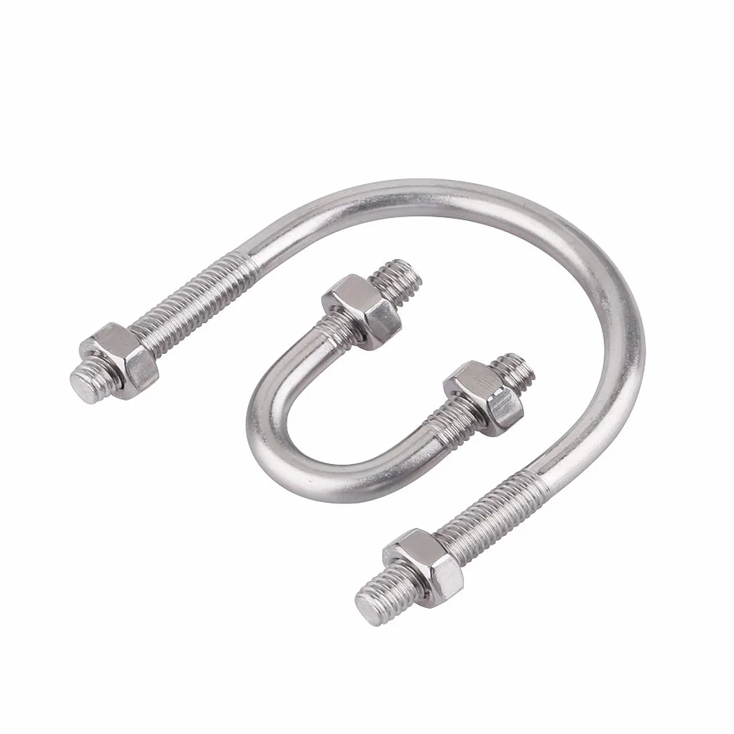 Bullone a U acciaio INOX 304 M8×34mm 3 pezzi