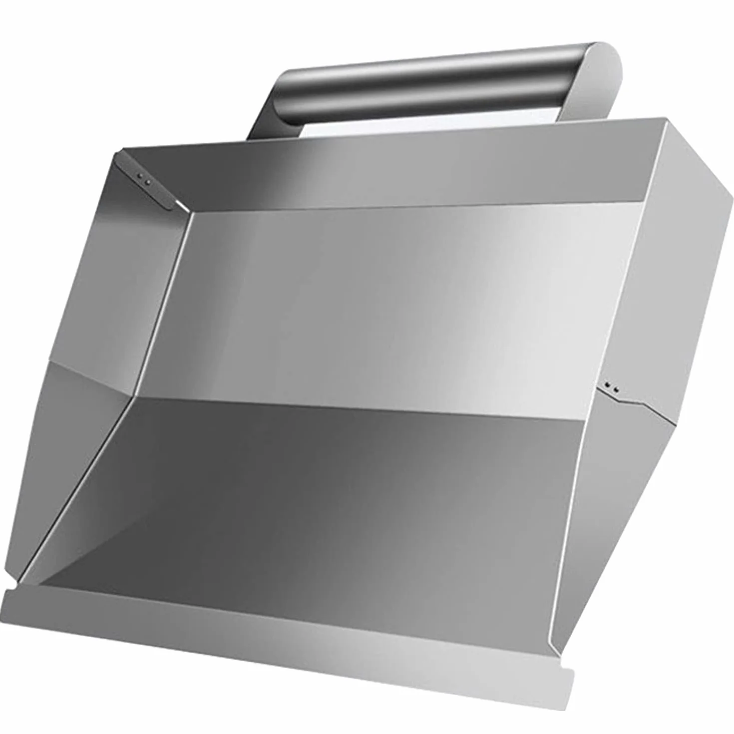 Cazzuola per Intonacare Cemento in Acciaio Inox Doppia Impugnatura