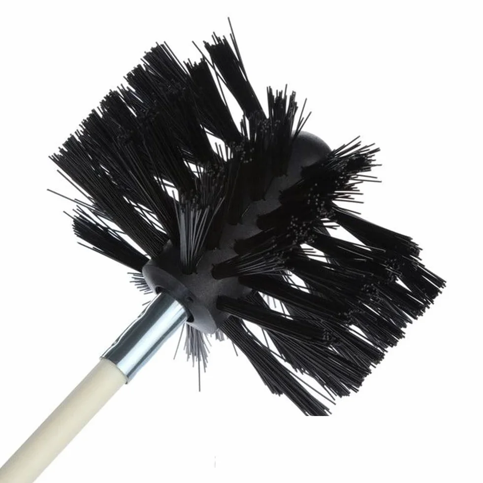 SPORTARC Spazzola per la pulizia del camino 100/150 mm testa in nylon