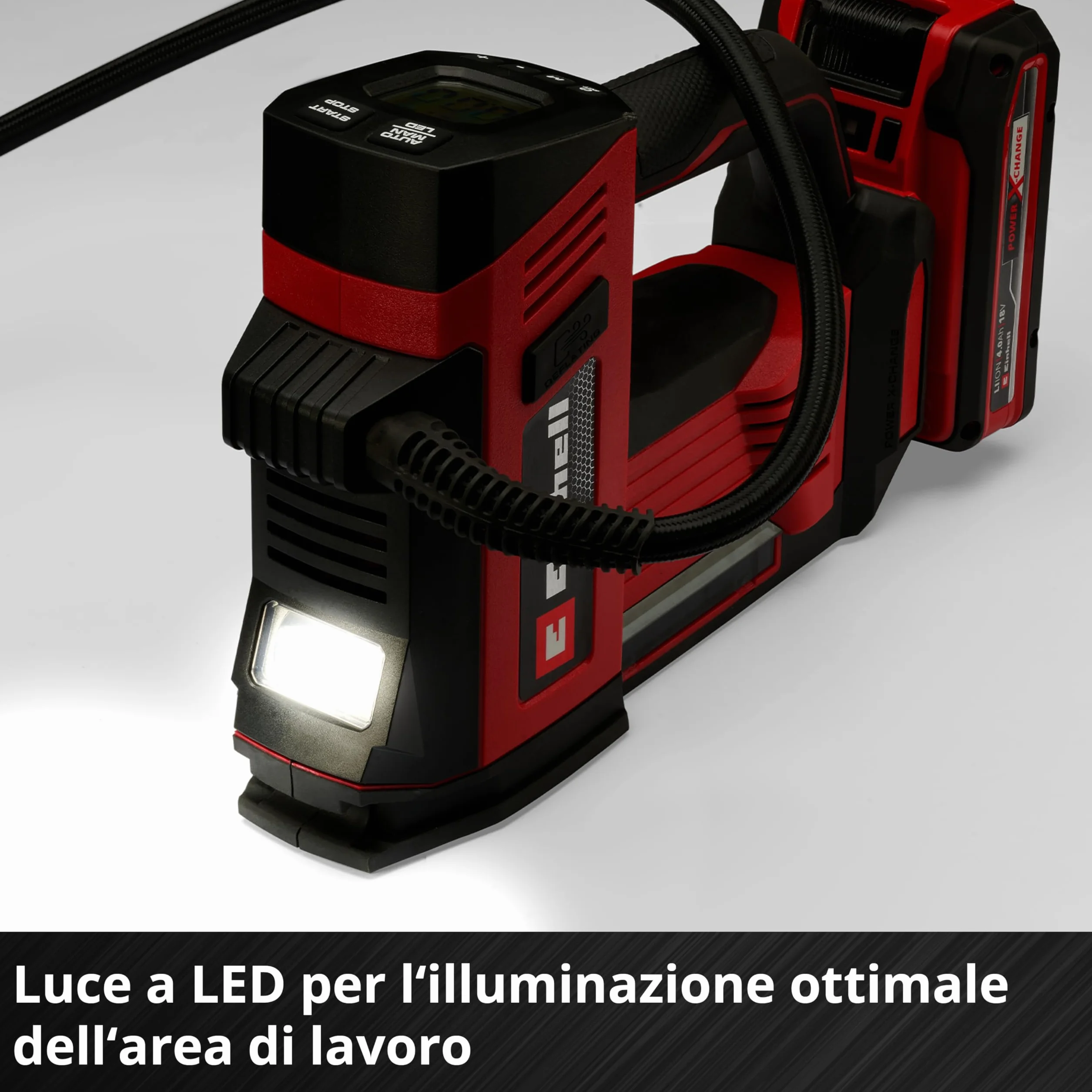 Einhell CE-CC 18/23 Li OF-Solo Power X-Change Compressore per auto a batteria 18 V 11 bar