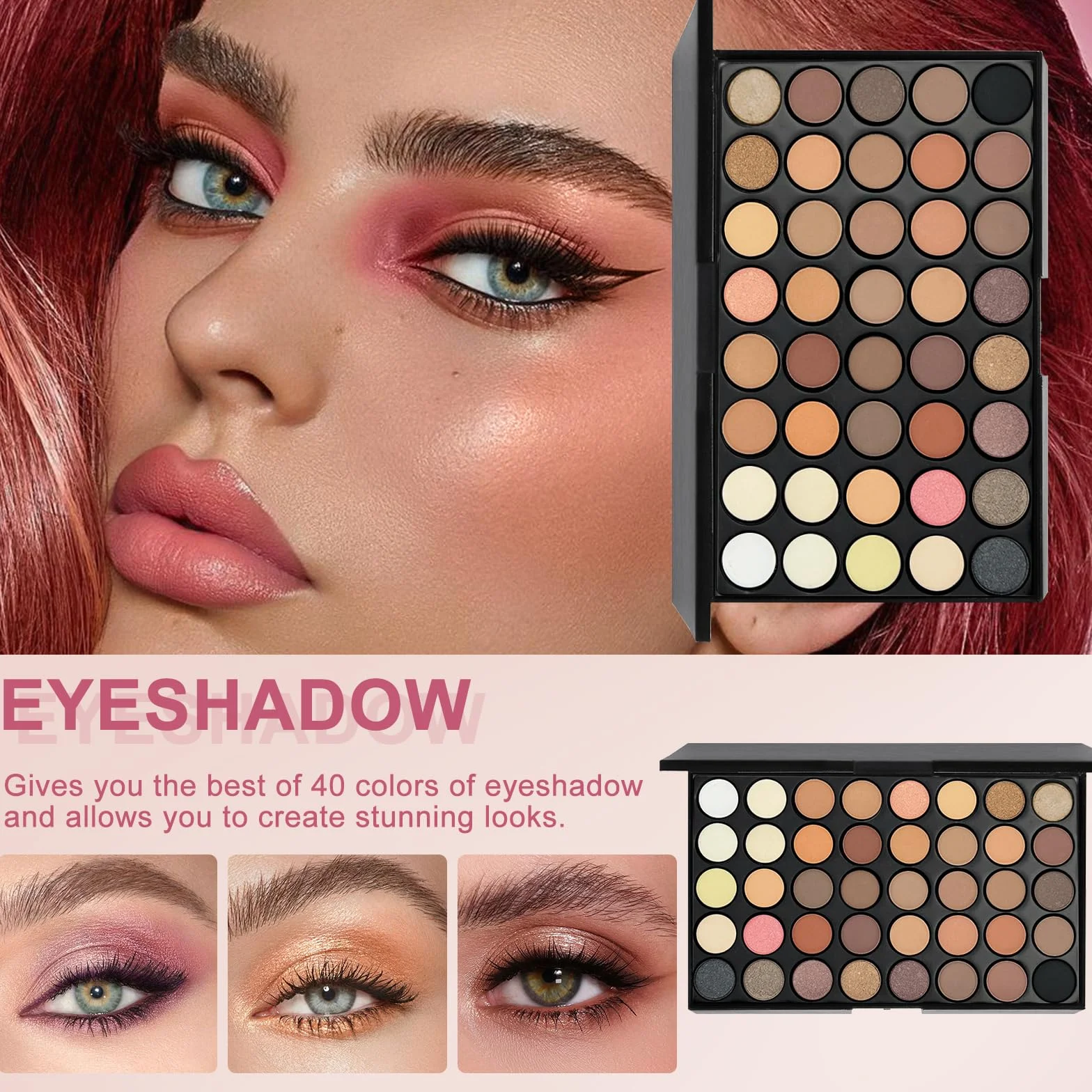 Set Trucchi Donna, Kit Make Up Completo, Tutto in Uno Trousse Trucchi Ragazza con Palette Ombretto Paletta Correttivi Contouring Fondotinta Mascara Gloss Labbra Liner Occhi Matite Ssopracciglia