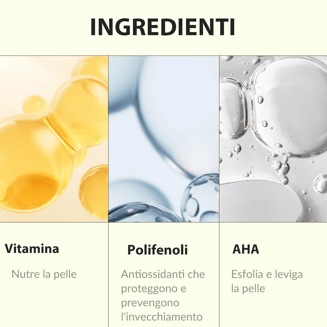 Esfoliante in Gel Smoothie Mela (120ml) Fruttoterapia esfoliante, Pelle liscia e tesa, Correzione del tono, idratante, Trattamento al sebo (Apple Smoothie Peeling Gel)