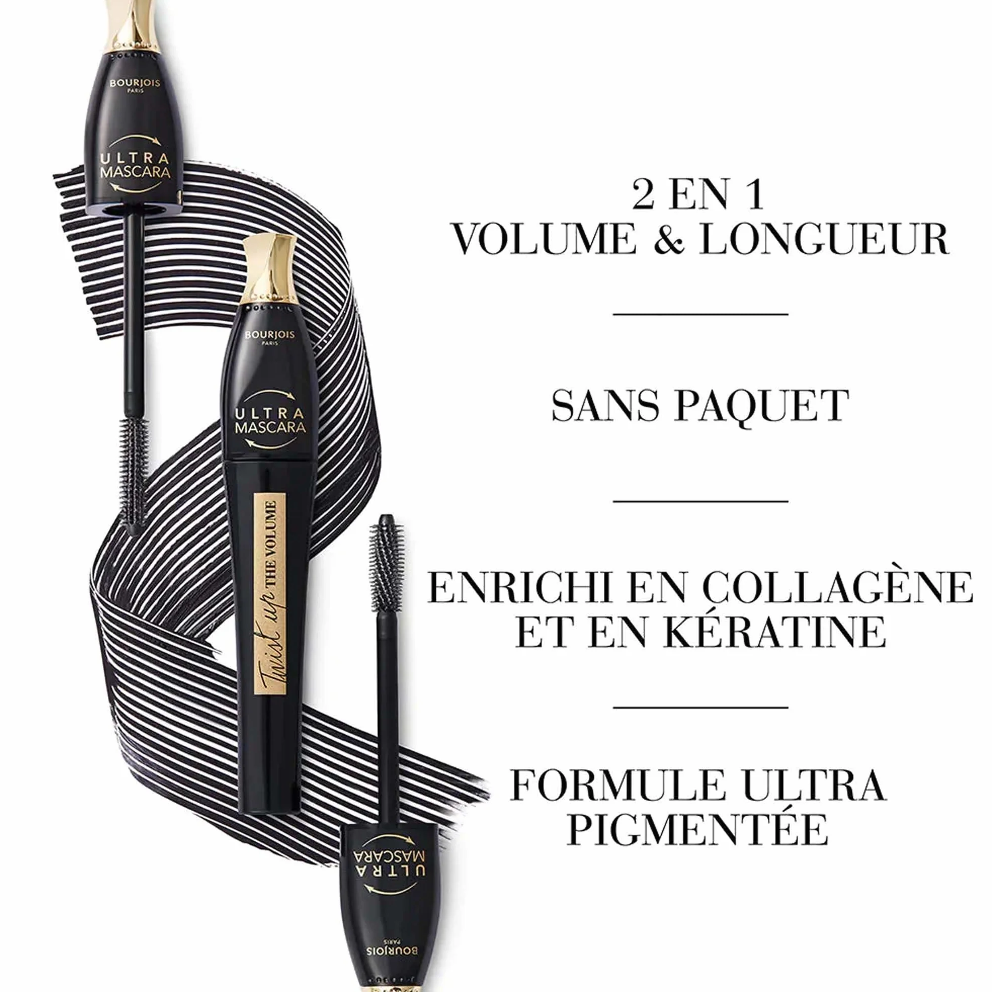 Bourjois Twist Up Mascara Ultra Black
