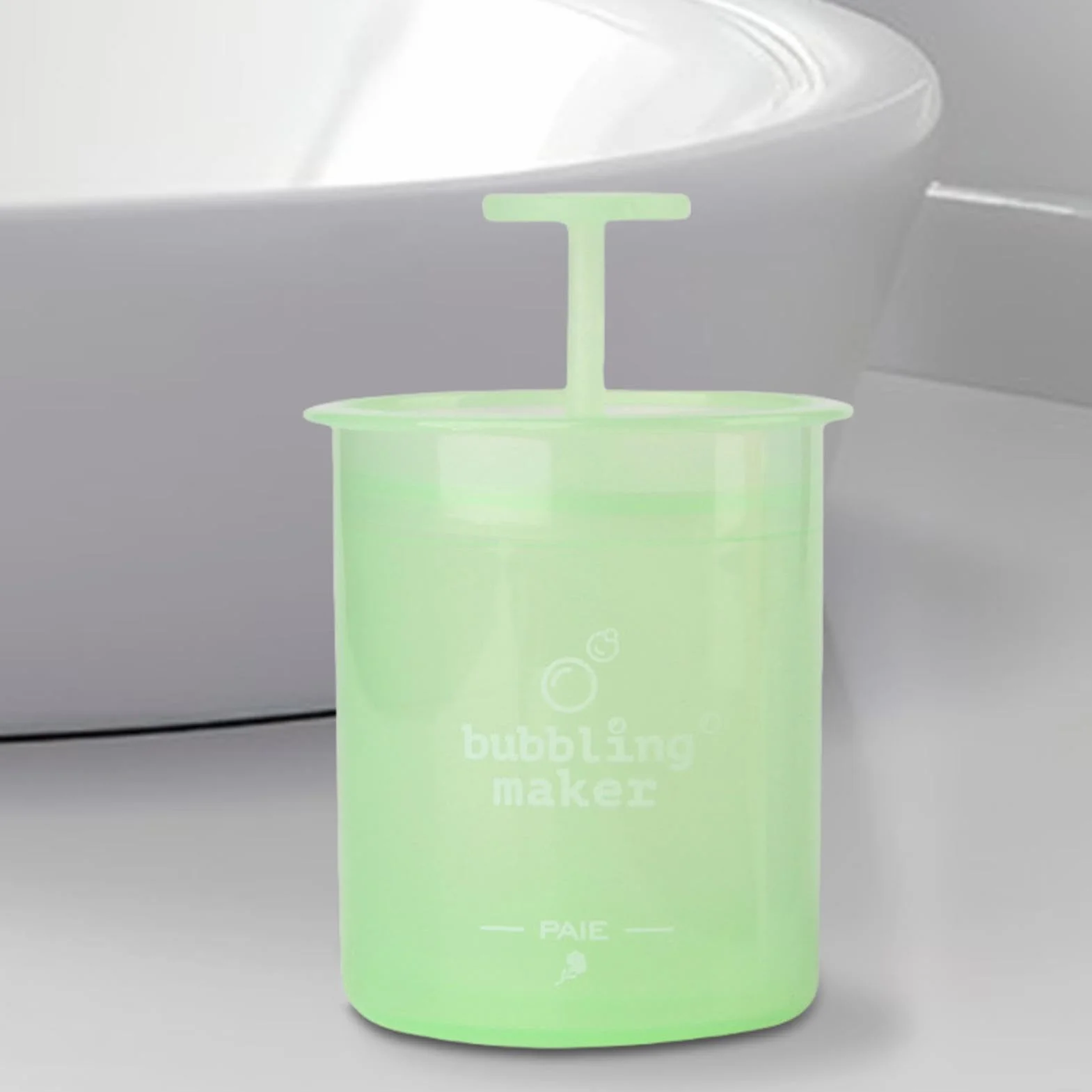 Schiumatore per sapone, Schiumatore detergente, Bottiglie schiumogene per la pulizia del viso Bubble Foamer, Strumento ergonomico per la pulizia del viso, creatore di schiuma detergente per la cura de