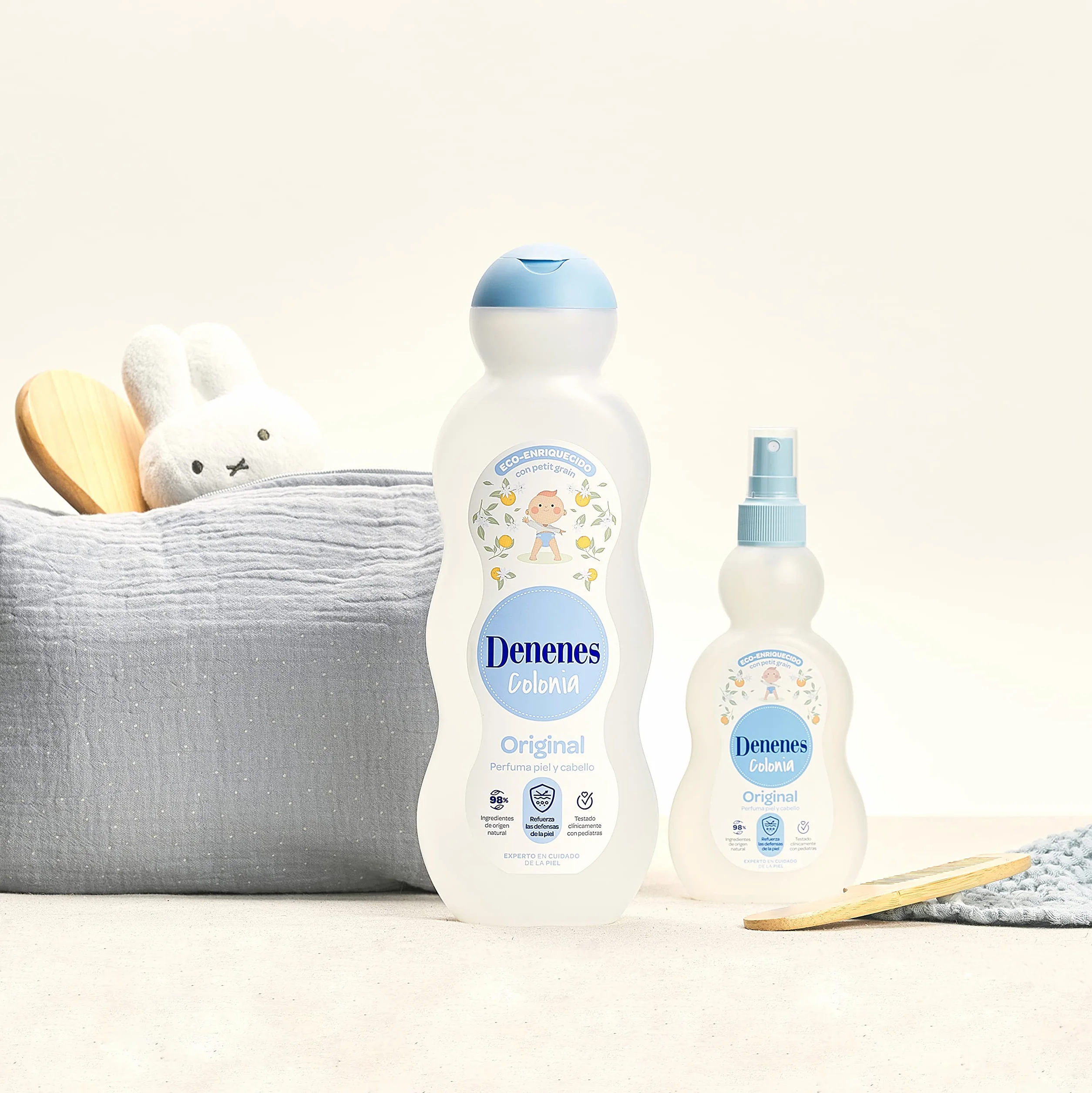 Denenes Muy Suave Colonia - 600 ml (Confezione da 2)