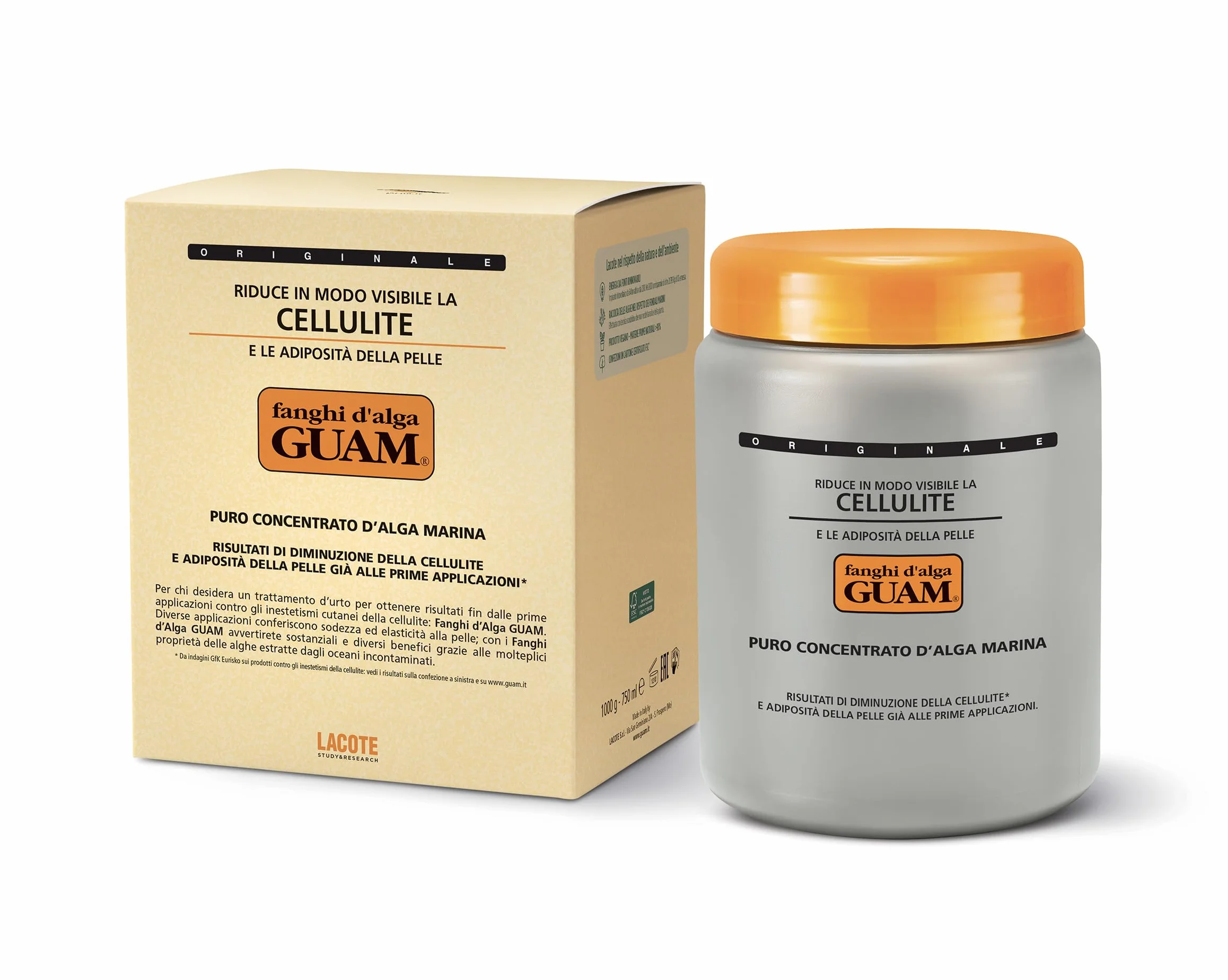 Guam Fanghi D'Alga AntiCellulite, 1 Kg