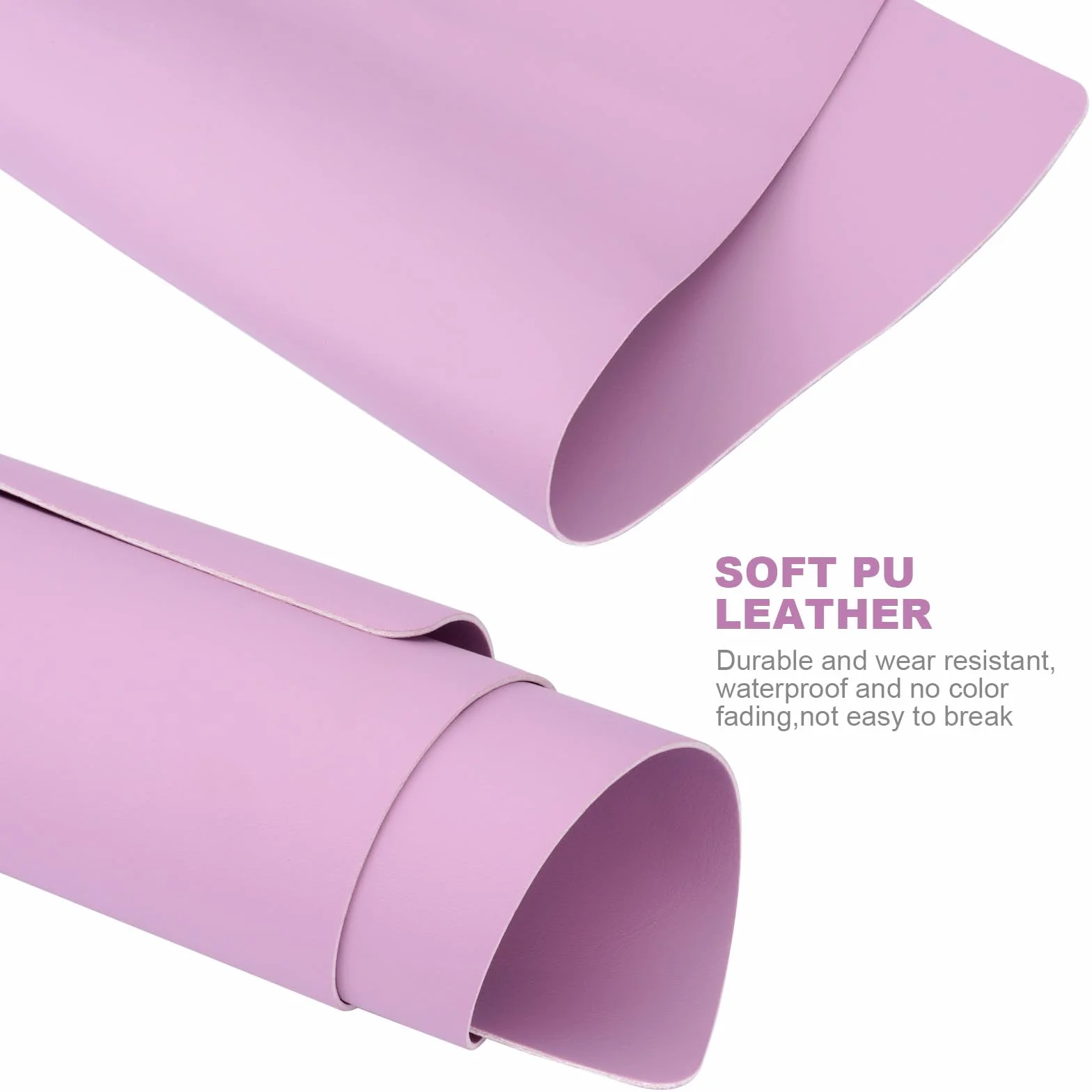 Poggiamano Unghie, Appoggia Mani per Unghie, Tappetino Nail Art Pieghevole, Cuscinetto Poggiabraccia per Unghie Impermeabile, Tappetino Scrivania Manicure Antiscivolo Pelle PU 60x40cm (Rosa)