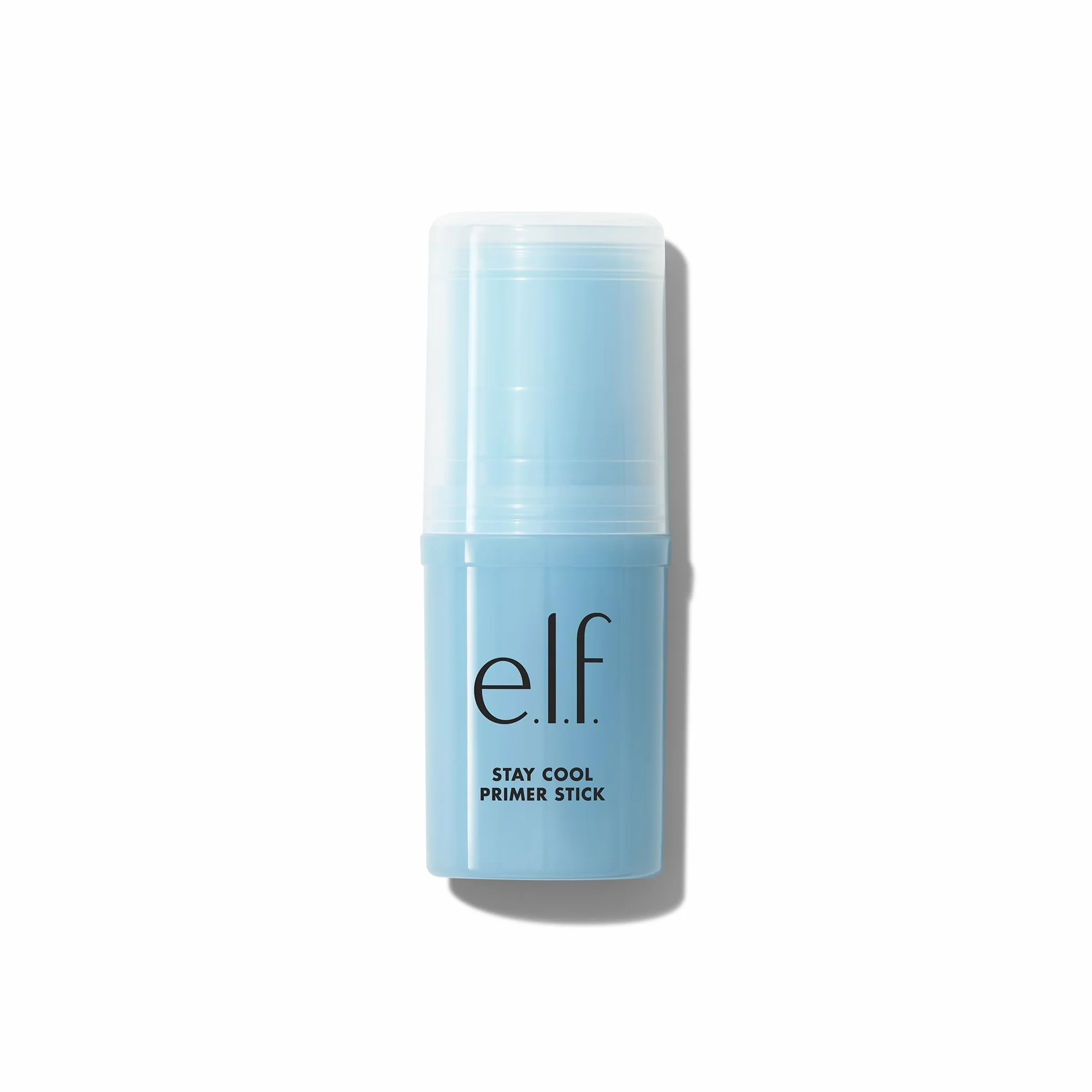 e.l.f. Stay Cool Primer Stick, primer gel idratante, prepara la pelle al make-up, apporta una sensazione rinfrescante, infuso con acqua di aloe, prodotto vegano e non testato sugli animali