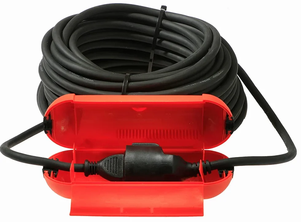 Schwabe Safety box Sicurezza per spine e prese Protezione affidabile contro gli agenti esterni Rosso