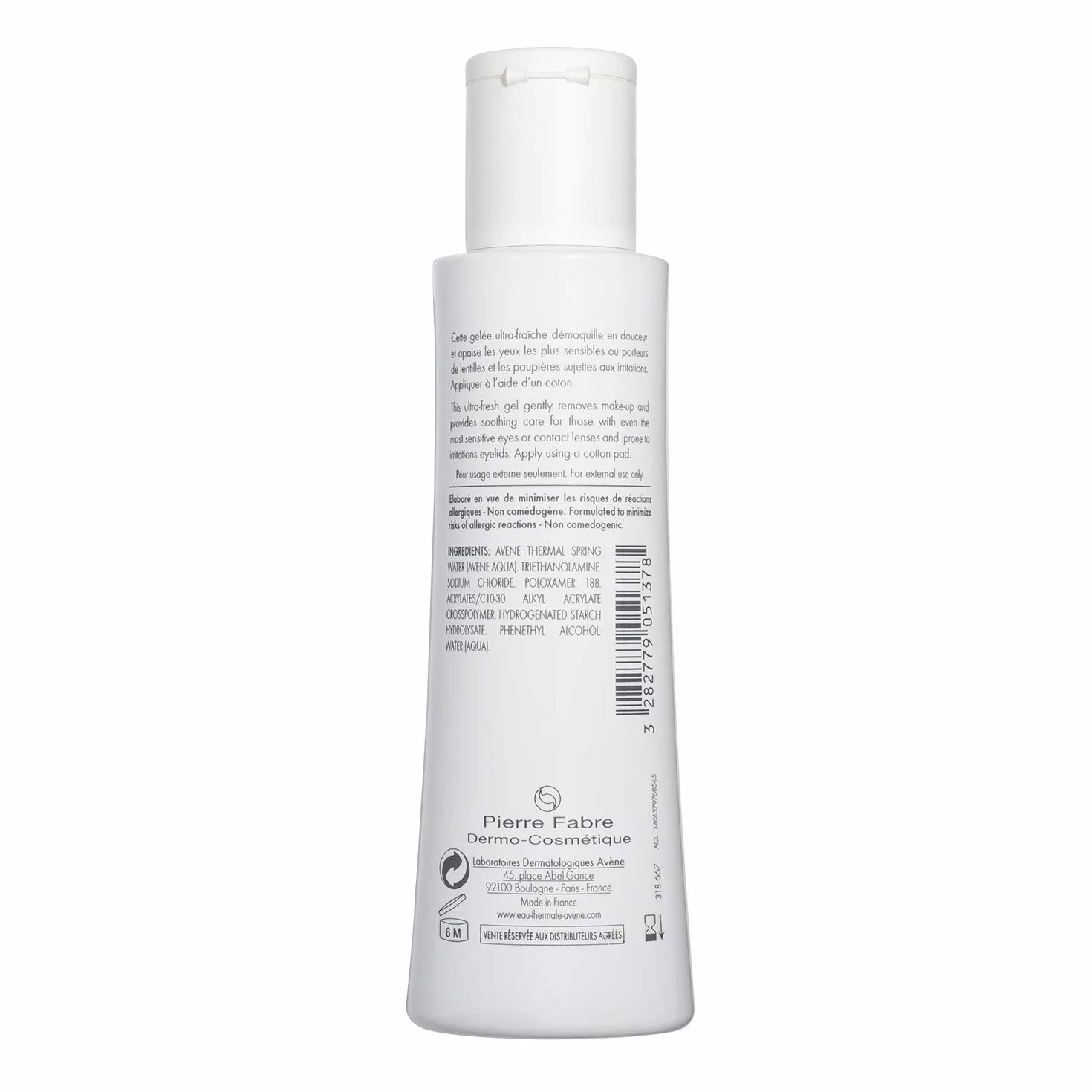 Avene Milder Augen-Make-up Entferner, 125 ml Gel