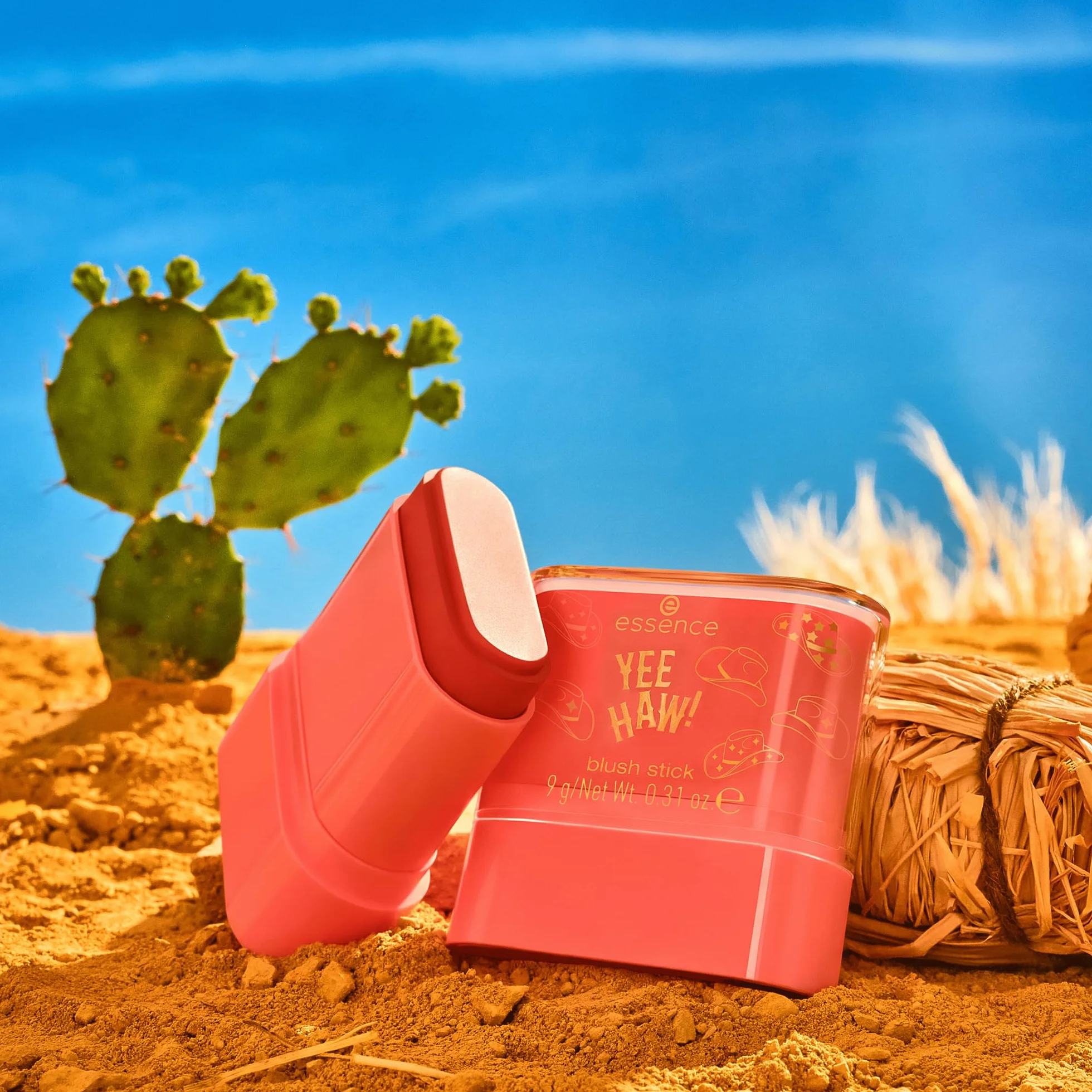 essence YEE HAW! blush stick, Ultra pigmentato, opaca (9g)