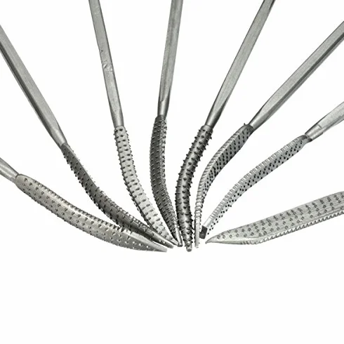 EsportsMJJ 8Pcs 190Mm Raspa File Legno Doppia Finito Grossolana