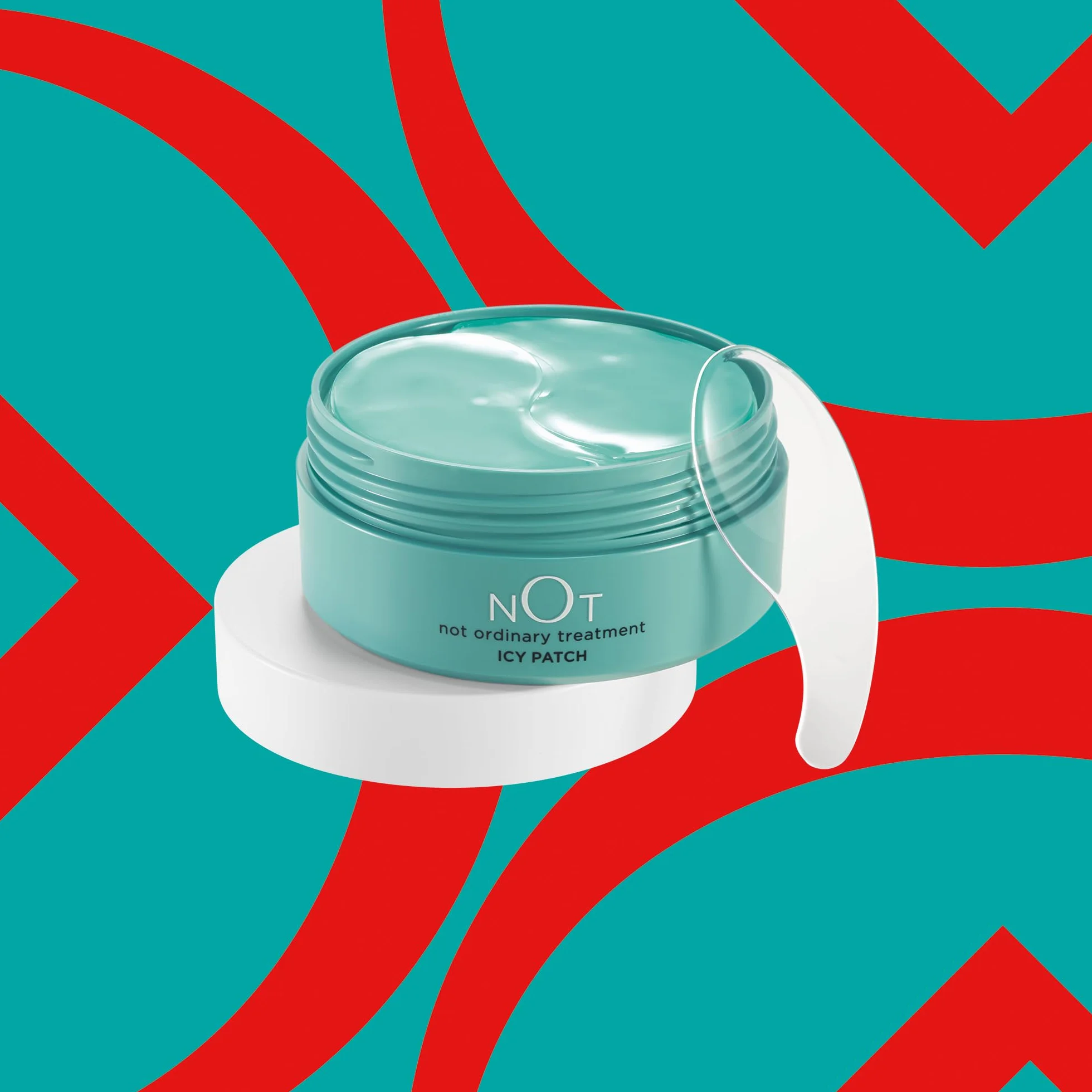 Collistar Not Icy Patch, Anti Stress, Anti ageing, Azione Levigante, Senza Siliconi, Senza Alcool, 1x60 Patches
