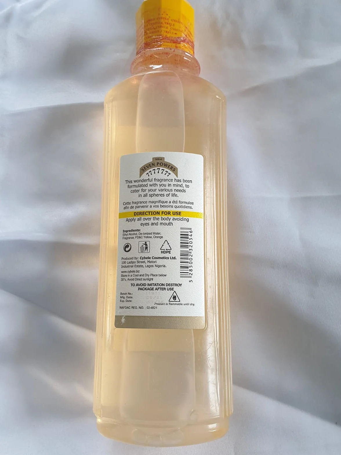 Profumo spirituale Seven Powers 500 ml (profumo lozione spirituale 777 poteri)