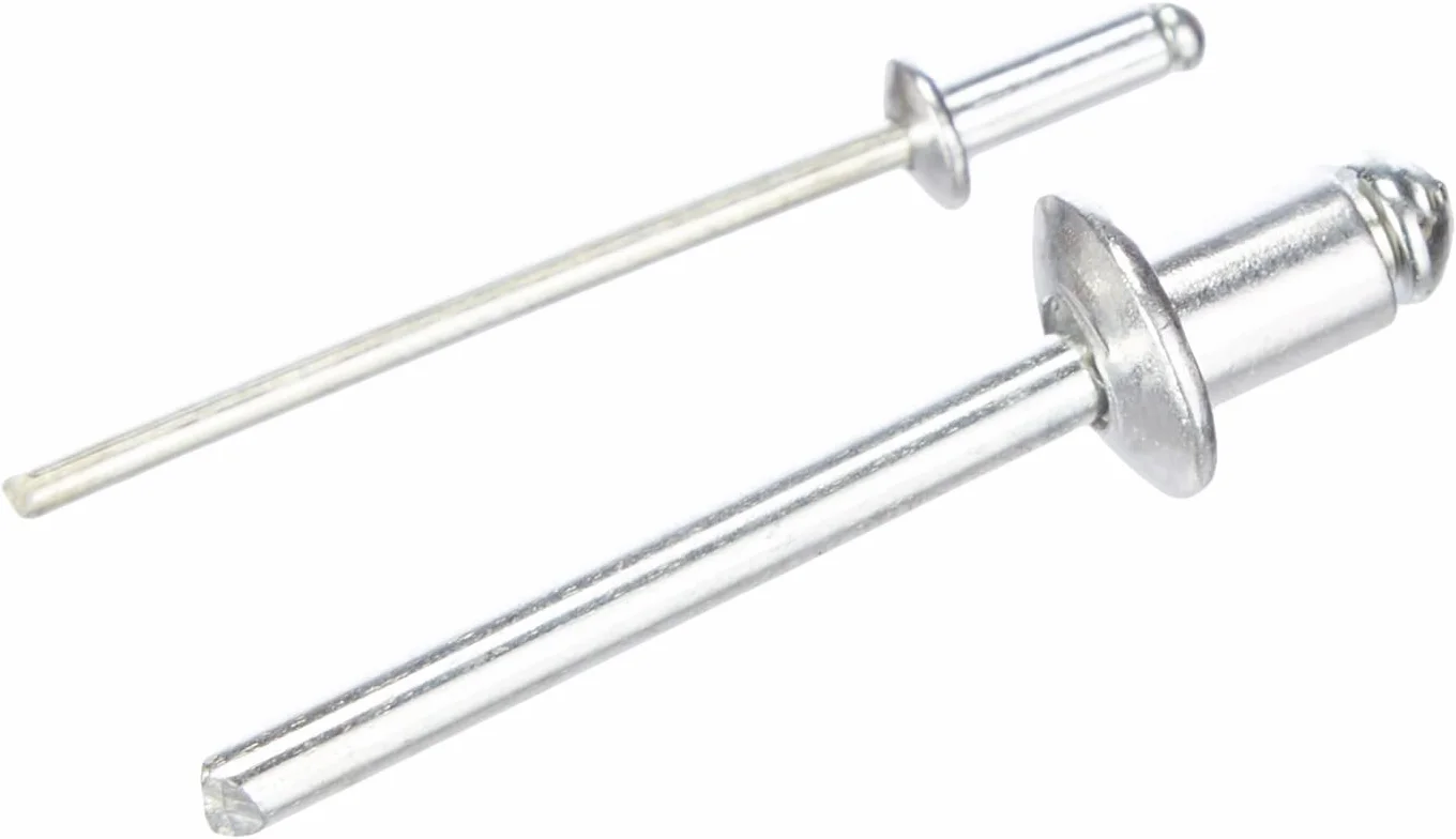 Set pinze per rivetti ciechi con 100 rivetti alluminio, kwb