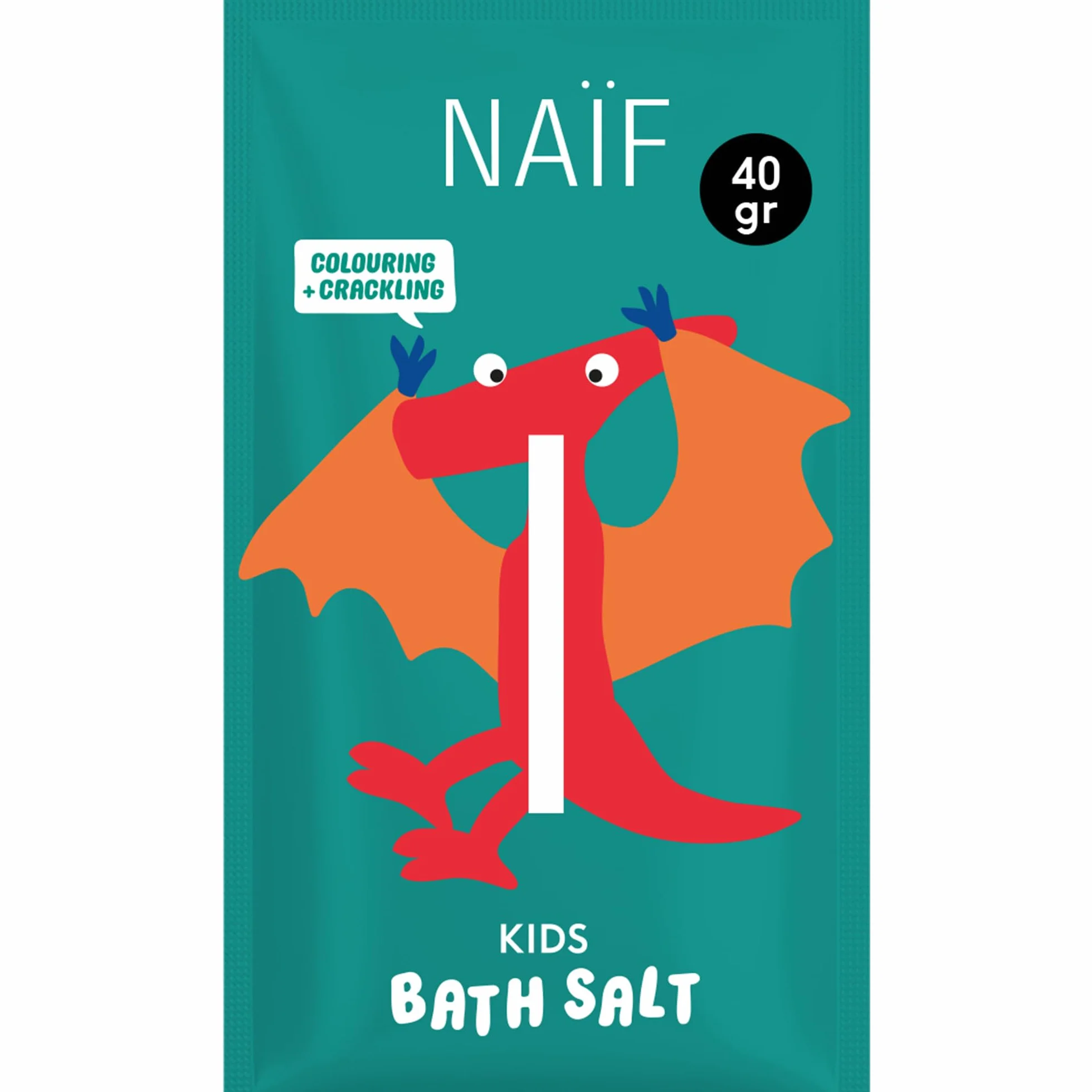 Naïf – Palla da bagno per bambini da 3 anni – Divertimento scoppiettante – Formula delicata – 0% SLES – Dermatologicamente testata – Origine naturale – 100 g