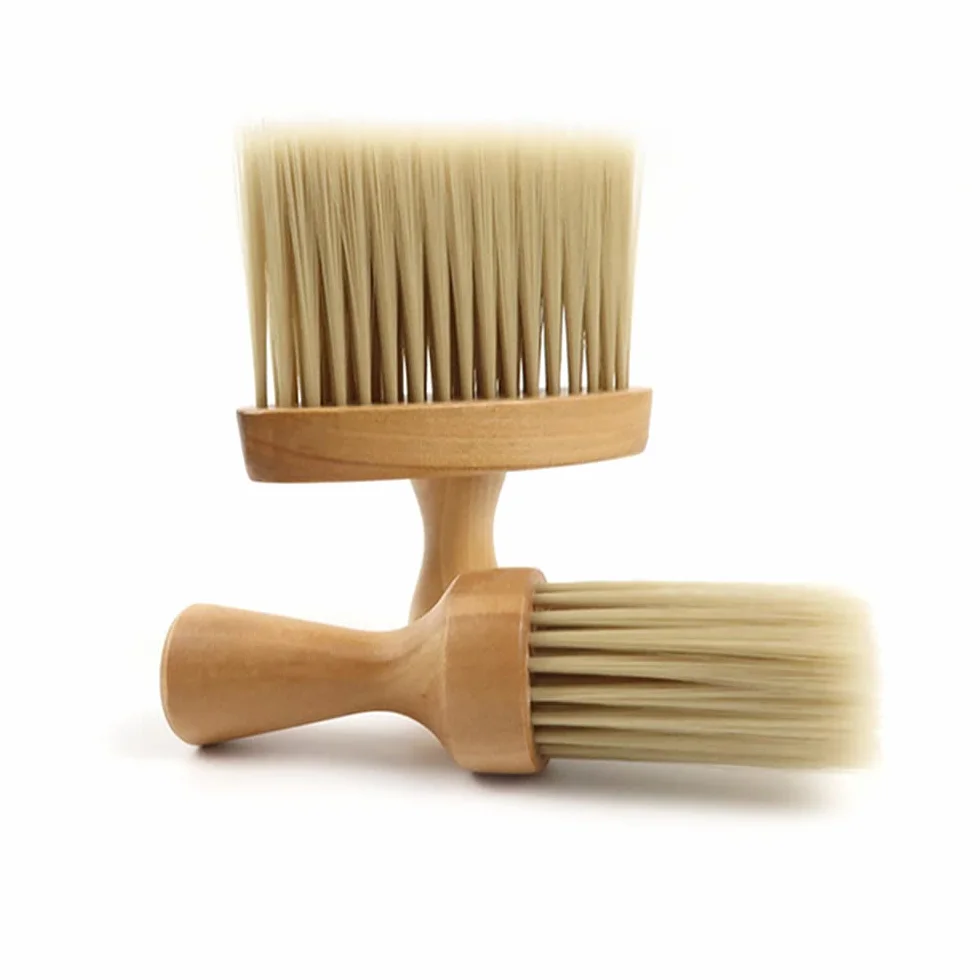 Barber Neck Dust Brush Kit, Professional Barber Neck Duster Soft Cleaning Spazzola per Barbiere Parrucchiere Strumento di Pulizia per Parrucchieri