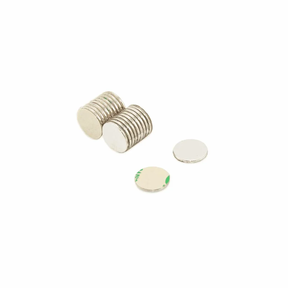 20 dischetti magnetici autoadesivi 10 x 1 mm 0,45 kg