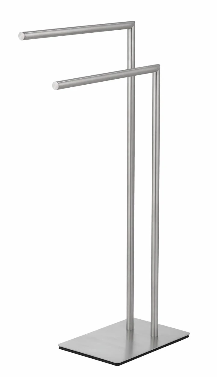 WENKO Portasciugamani Recco acciaio inossidabile satinato 48 x 80,5 x 20 cm
