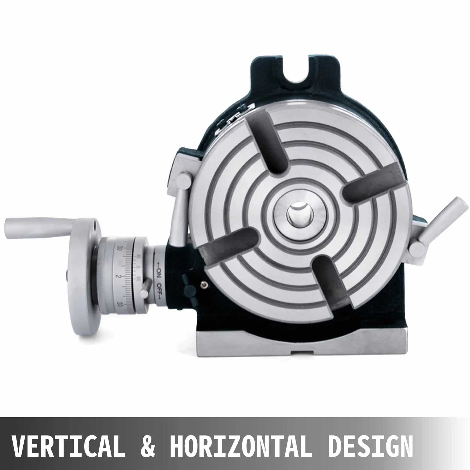 VEVOR Rullo di Divisione Verticale Orizzontale a 4 Scanalature 150 mm, Set di Fresatura HT200 per Tavolo Rotante