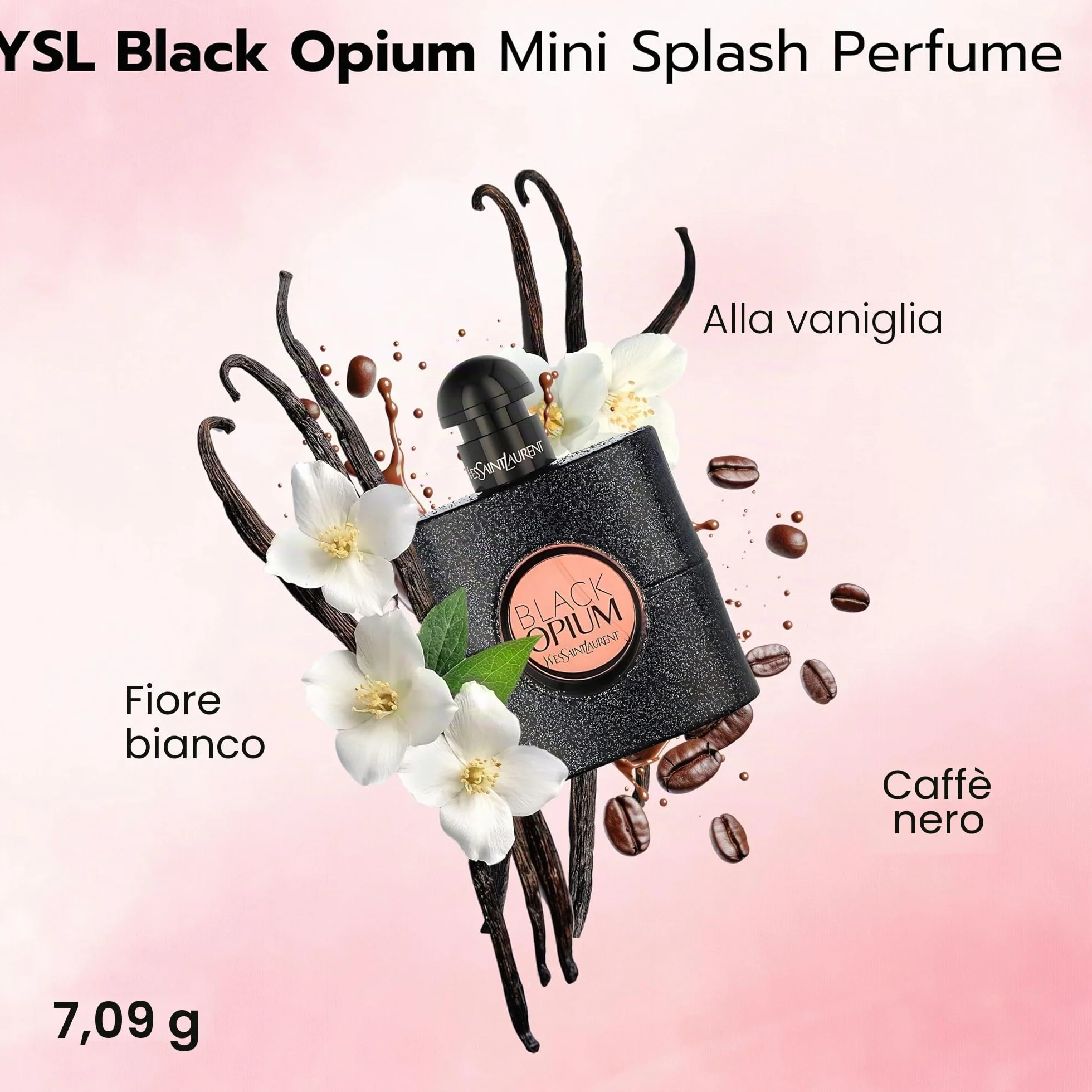 Yves Saint Laurent Miniature Gift Set 7.5ml Libre EDT + 7.5ml Libre EDP + 7.5ml Mon Paris EDP + 7.5ml Black Opium EDP
