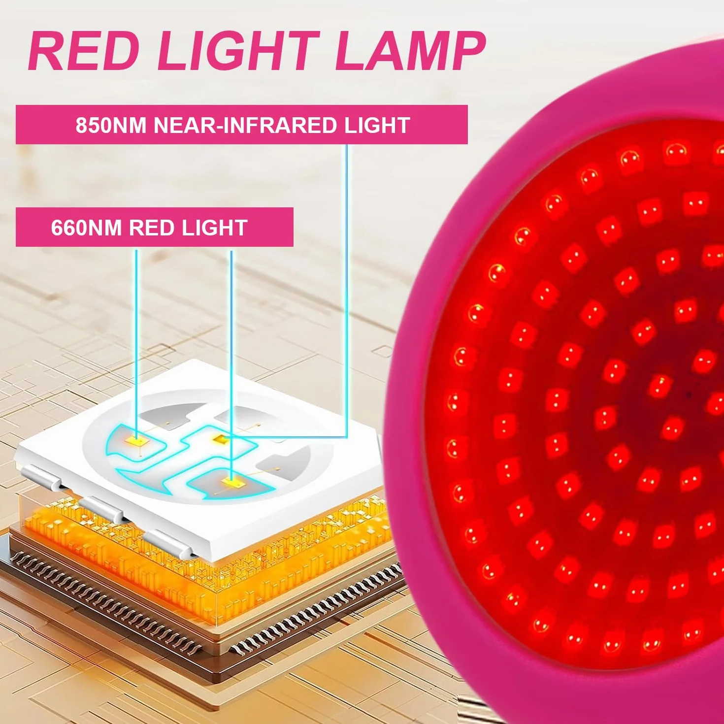 Massaggiatore facciale a caldo e a freddo 2 in 1 luce-rossa, apparecchio wireless multifunzione per il viso, massaggiatore elettrico per il viso e per il collo