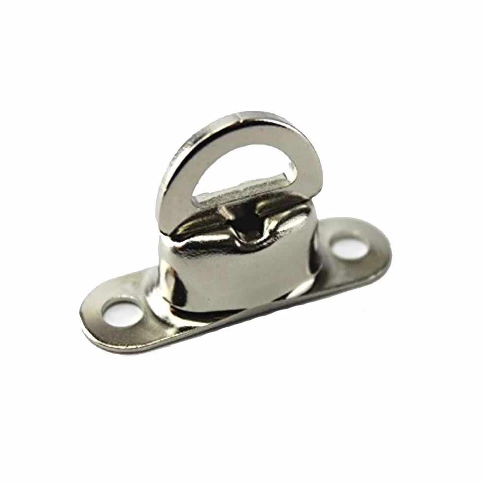 ANKO PLANEN Chiusure a Rotazione per Occhielli Ovali 22,5 mm x 13,5 mm, Acciaio Inox, Set da 10