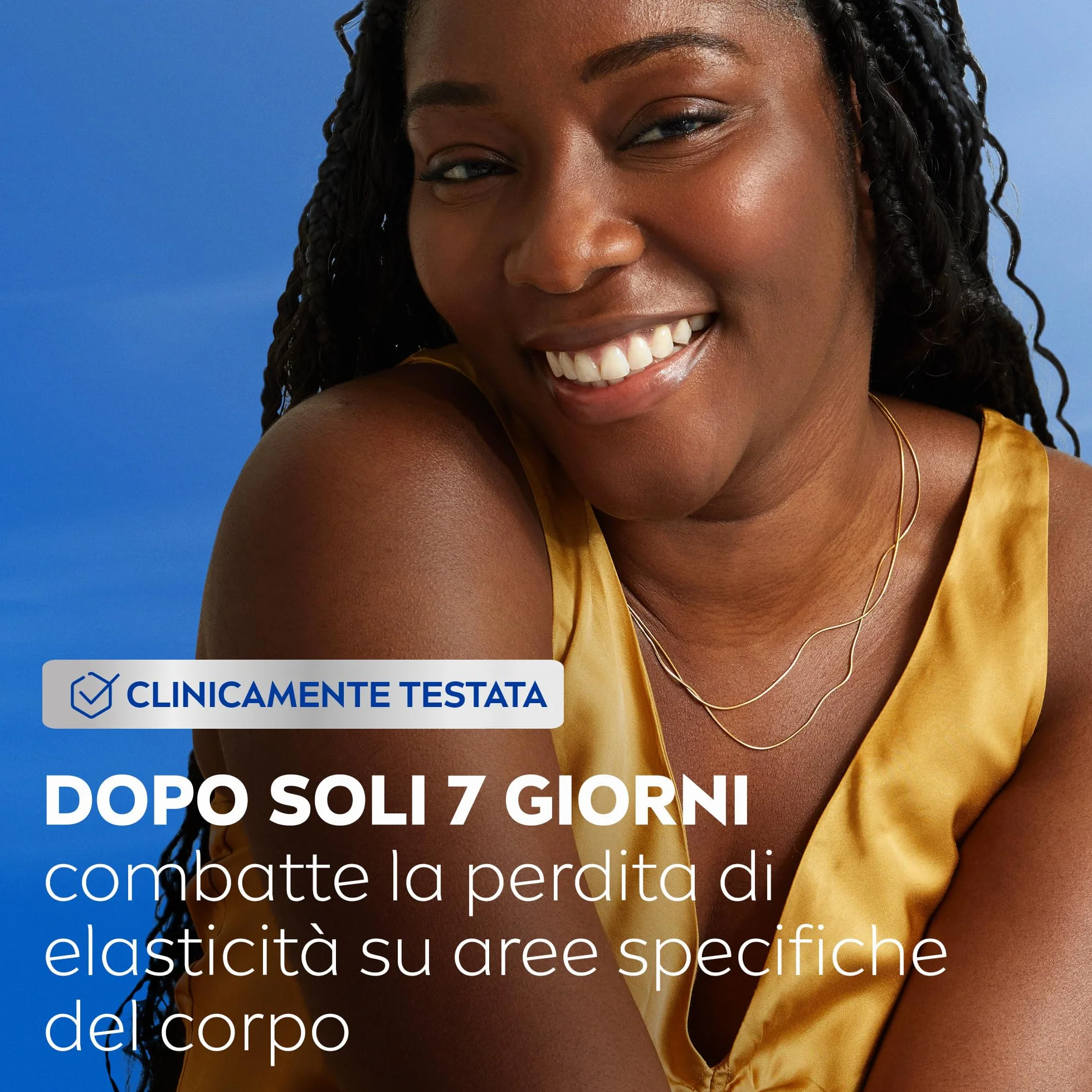 NIVEA Q10 Rassodante + Ringiovanente Aree specifiche 400 ml, Crema rassodante corpo con Coenzima Q10 e Acido Ialuronico, Crema idratante corpo 72h tonificante per seno, braccia, pancia, glutei e gambe