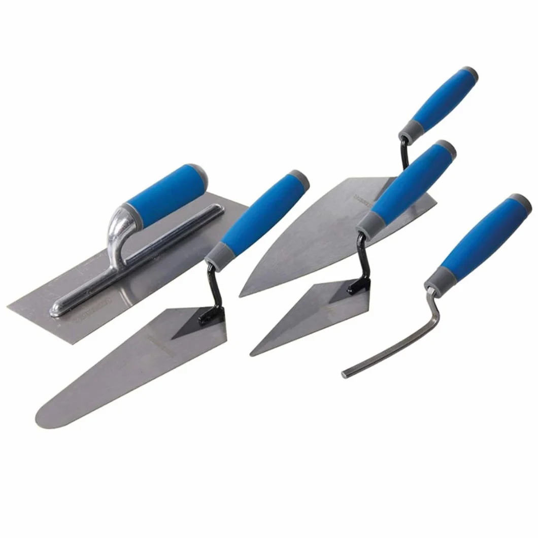 Silverline 5 Cazzuole per Uso Artigiano con Impugnatura Lieve, 5 Pezzi