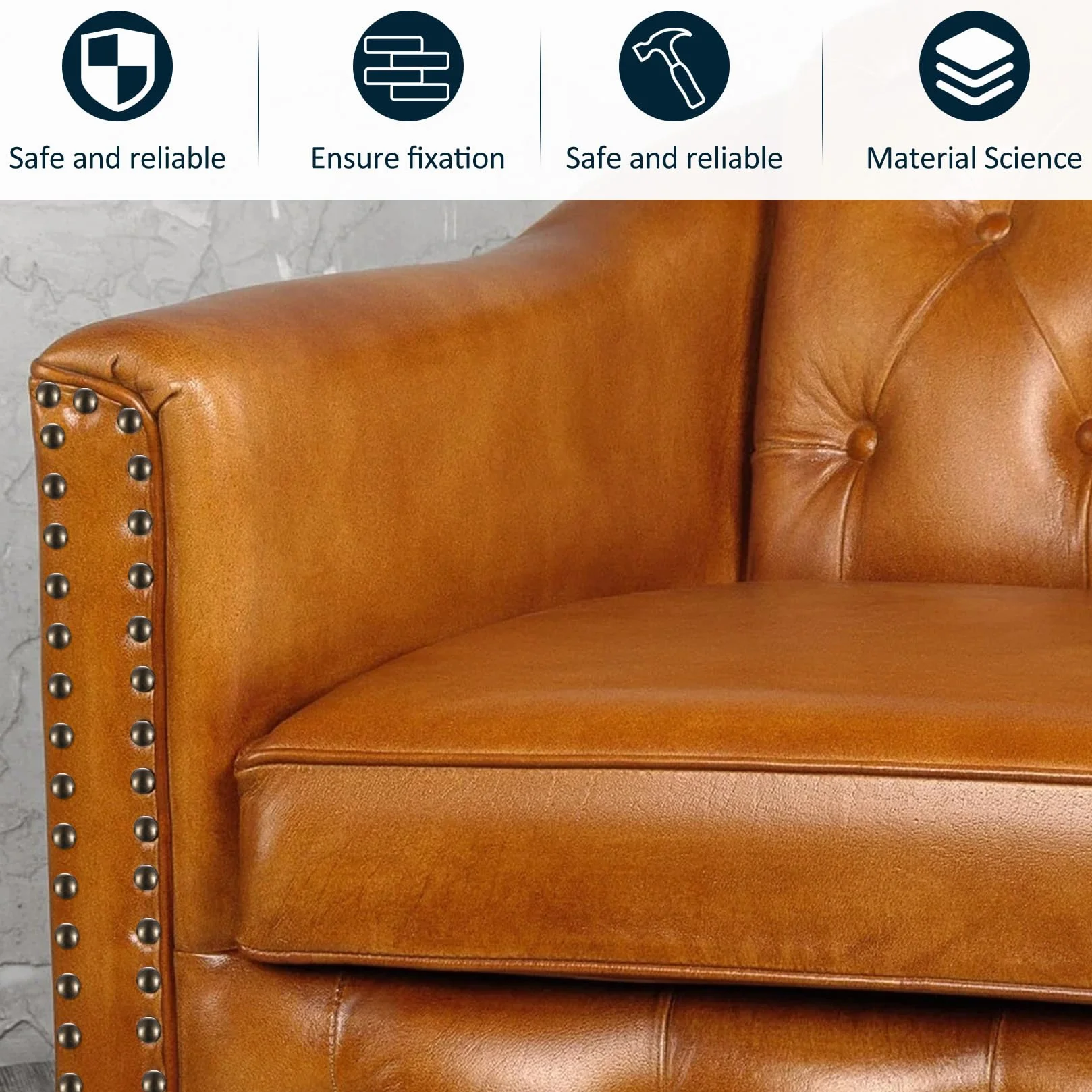 Chiodi da Tappezzeria Antichi 580 Pz Bronzo, Puntine per Mobili Decorativi