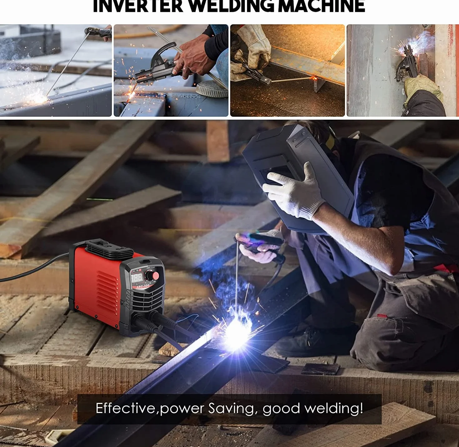 Saldatrice Inverter ARC MMA 300 Amp IGBT Digital Display LCD 220 V Welder