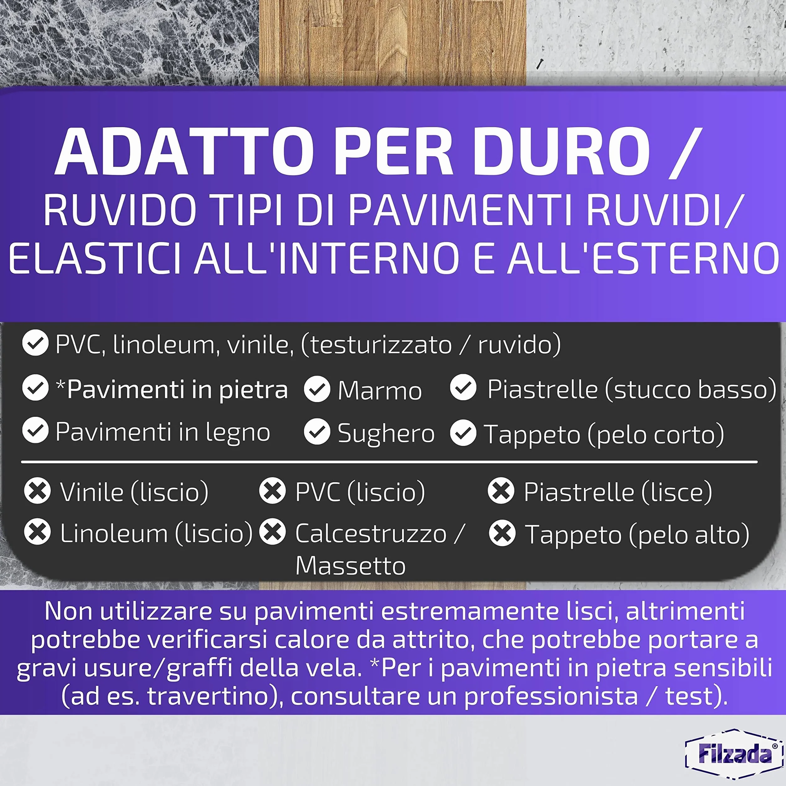 Piedini per mobili autoadesivo in Teflon Ø 30 mm rotondo - Scivoli per tappeti PTFE Filzada