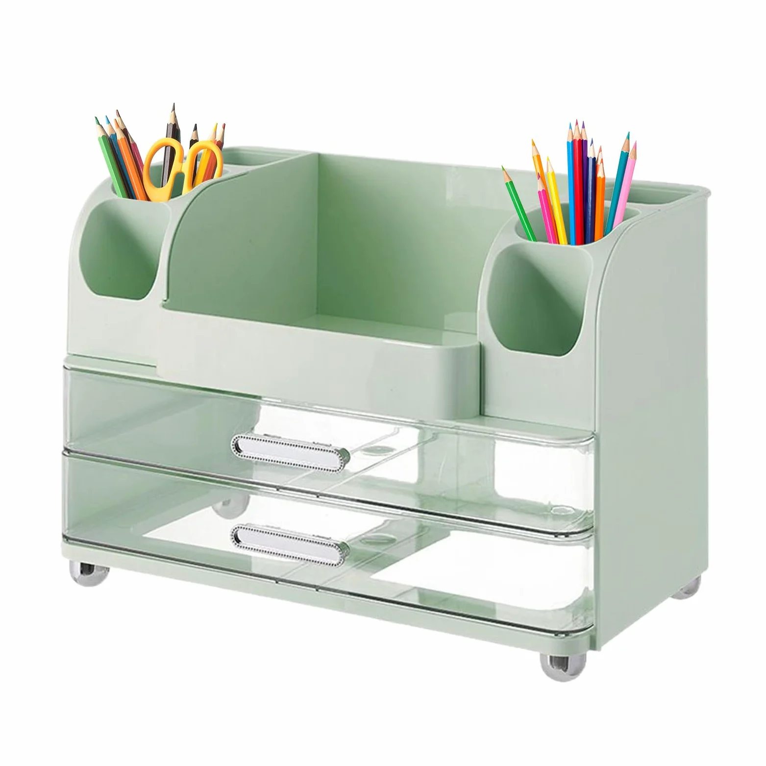 Organizzatore per il trucco, portaoggetti per cosmetici da donna - Organizzatore di stoccaggio Trucco Medicina Gioielli Hobby Scrivania Dormitorio Camera da Armadio