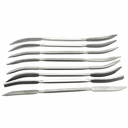 EsportsMJJ 8Pcs 190Mm Raspa File Legno Doppia Finito Grossolana