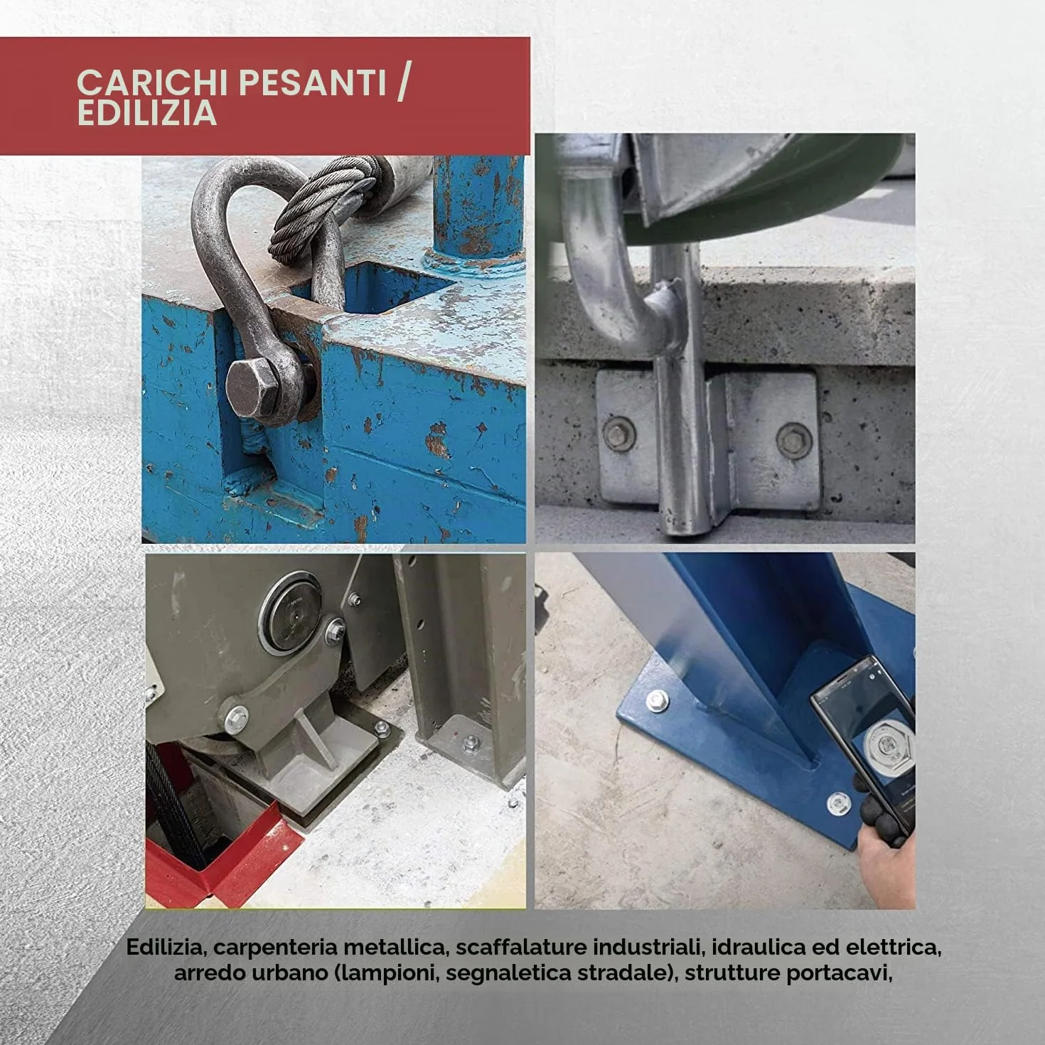 BULLONI ESPANSIONE M8-10 10 Pezzi Acciaio Galvanizzato Tasselli Muro Cemento Armato