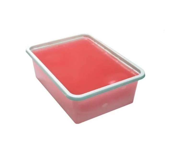 Paraffina Solida Vaschetta da 500g per Mani e Piedi | Idratazione Profonda | Effetto Calmante | Rilassamento Muscolare | Stimola Circolazione, Rosa