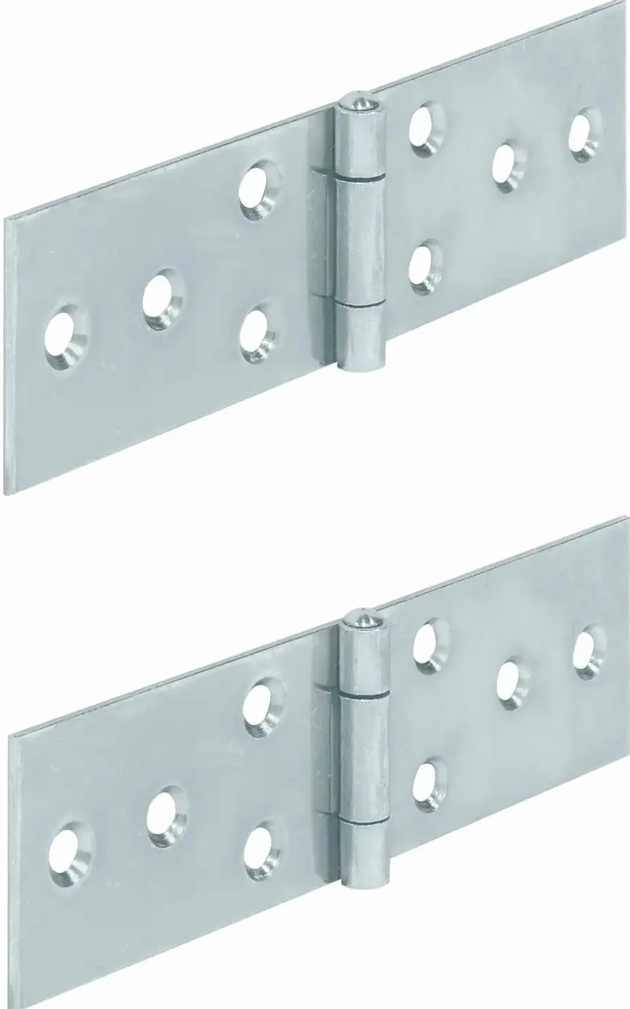 Cerniera per ante argento acero 120x33mm mobili armadio cucina