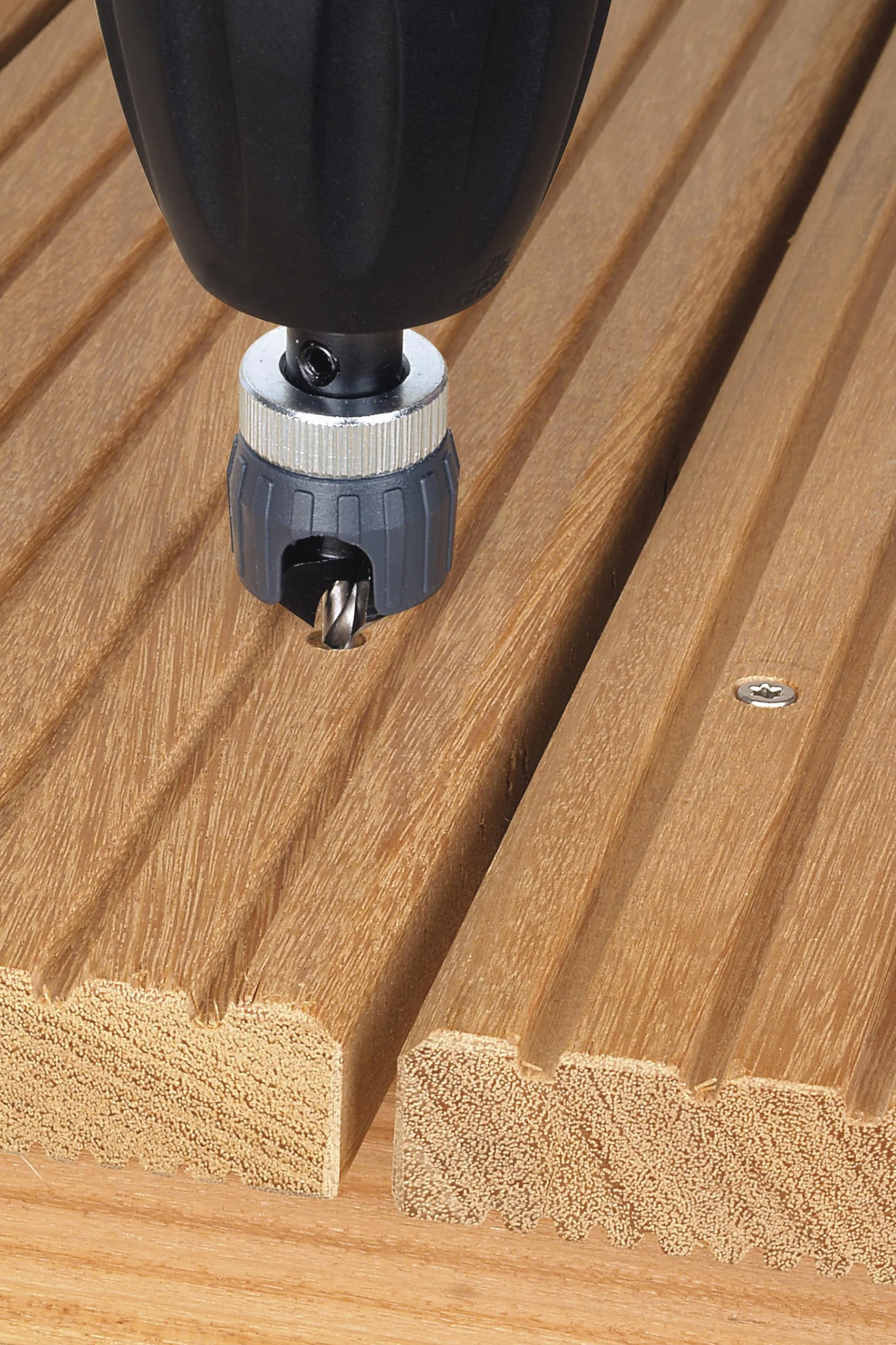 wolfcraft Punta da Trapano con Svasatore 2 in 1, Ø 3,5-6 mm, Fino a 12 mm, Codolo Esagonale 1/4"