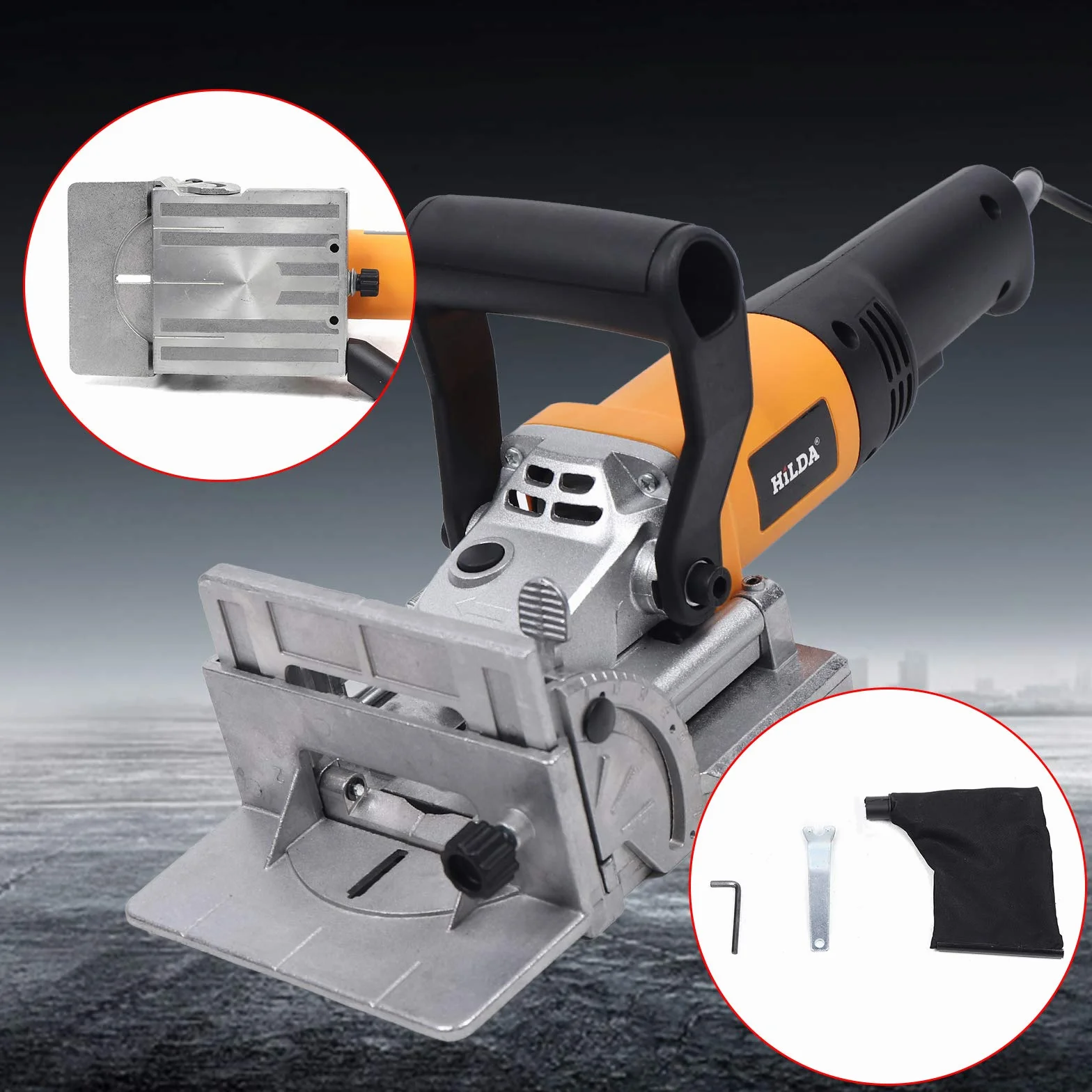 Fresa a tasselli 760 W professionale universale piatta