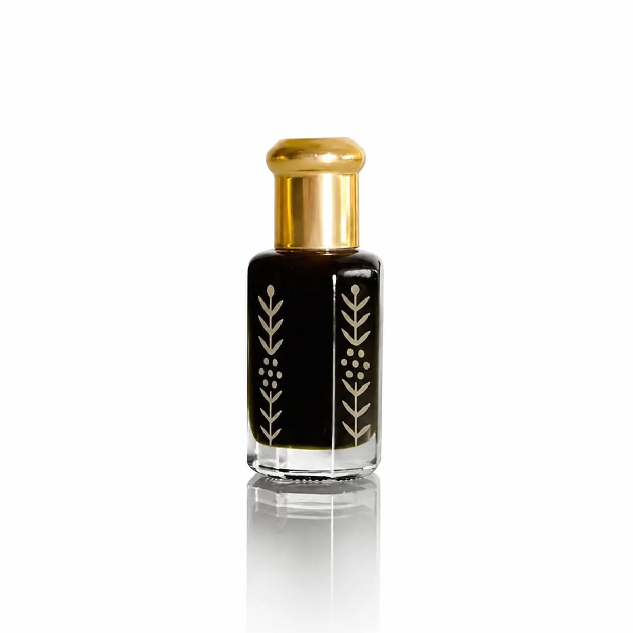 Sunnah Shop® Musk al Ghazal - Olio profumato unisex senza alcool con note di muschio nero, 3 ml, per uomo e donna