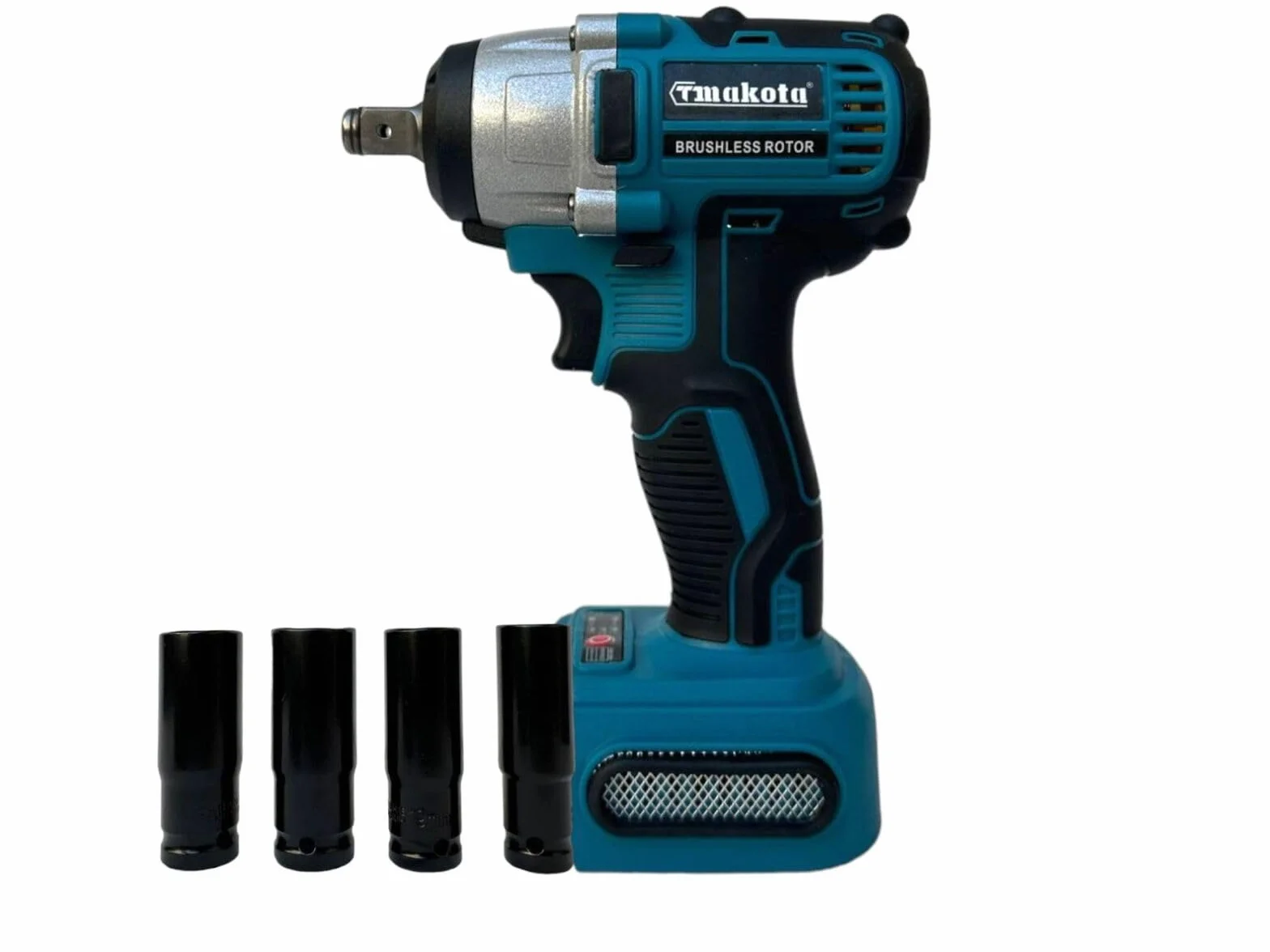Makota Kit 4 w 1 Avvitatore a Impulsi Smerigliatrice Tassellatore 68V