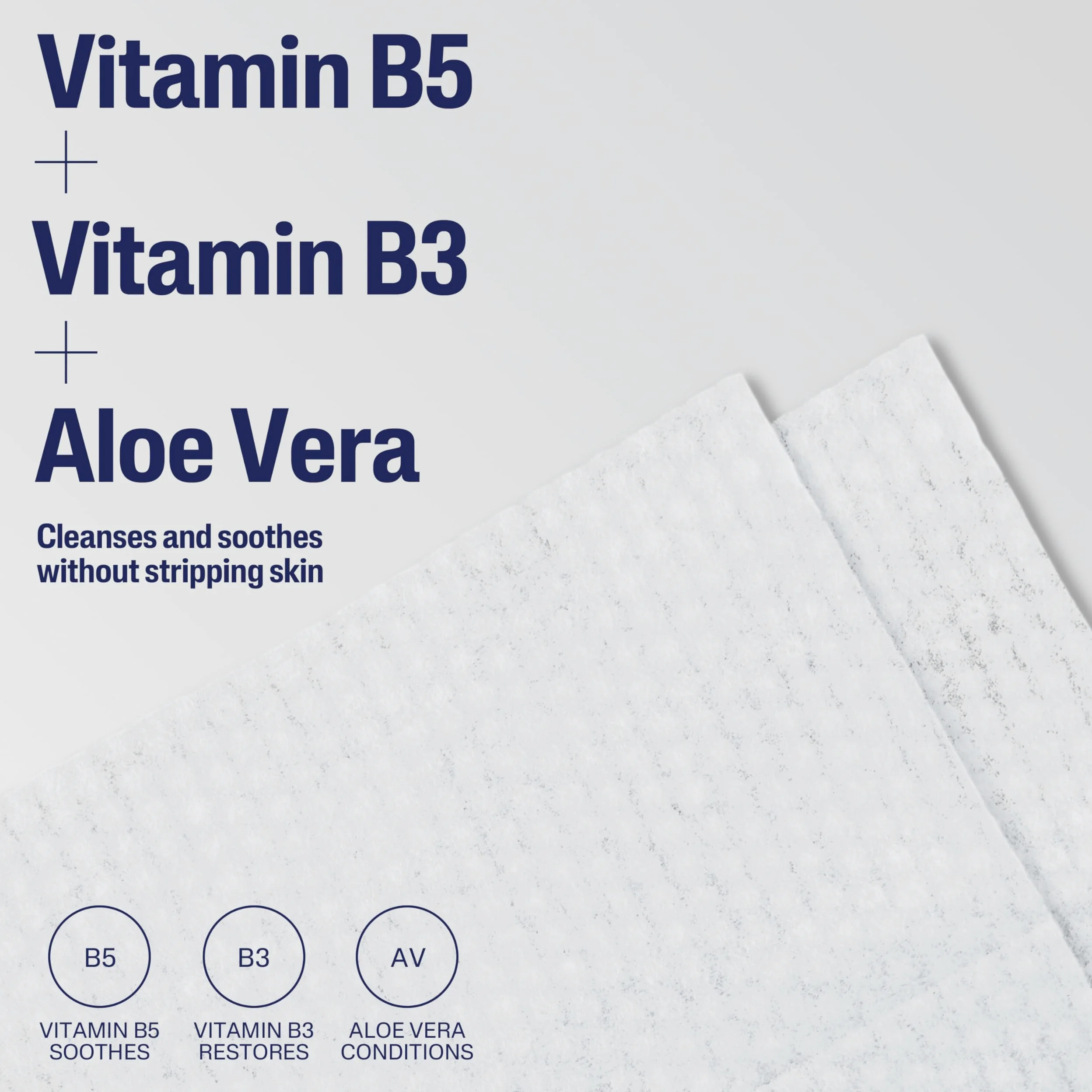 Cetaphil Salviette detergenti per viso e corpo, confezione da 50, confezione doppia, per pelli sensibili e secche, chiusura a scatto, ideali per palestra, viaggi, auto, ipoallergeniche, senza profumo