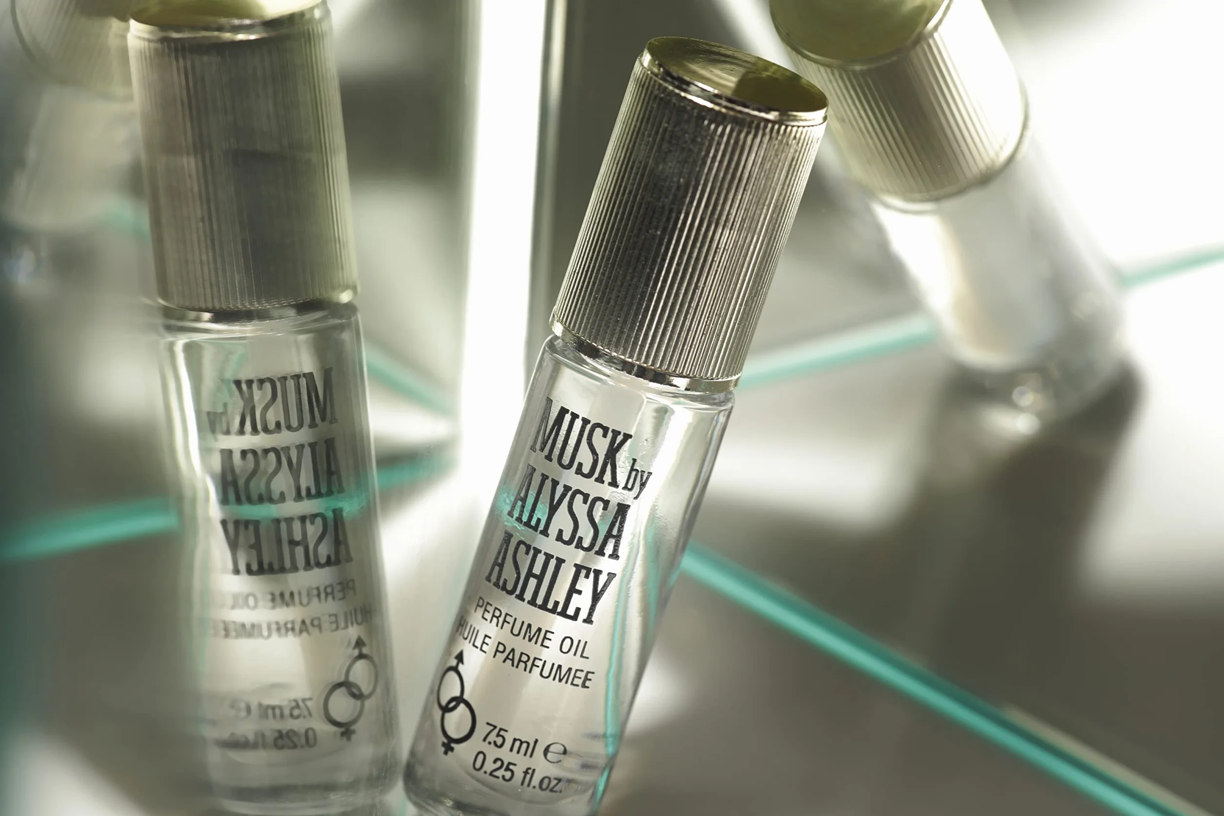 Alyssa Ashley - Musk Parfumed Oil, Profumo, Olio Profumato al Muschio Bianco - 7.5 ml
