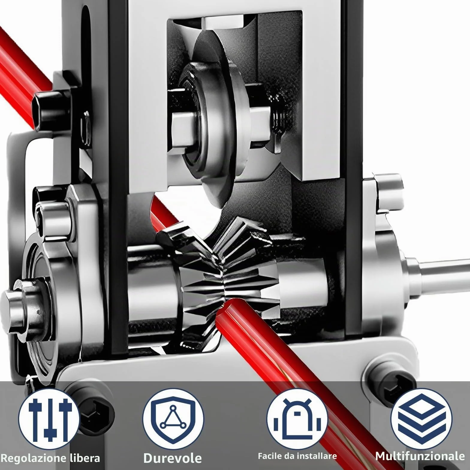 Pinza Spelafili Elettricista Alimentata a Manovella o Trapano per Cavo in Rame 1-25 mm