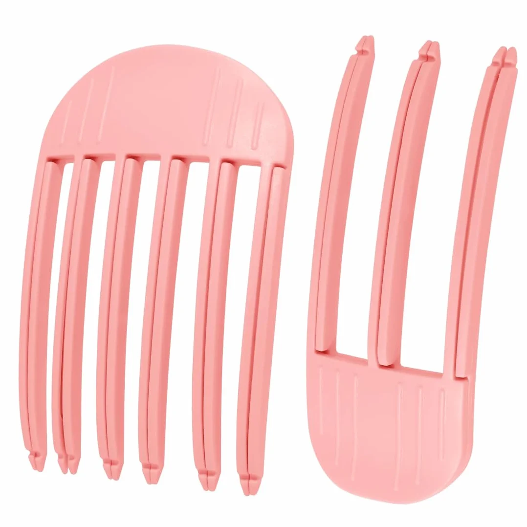 2 Pezzi Pettine per capelli, Clip Della Radice Del Volume, Pettine Per Radici Volume Dei Capelli Ricci, Fermagli per Capelli Volumizzanti Radici, Volume Della Radice Dei Capelli